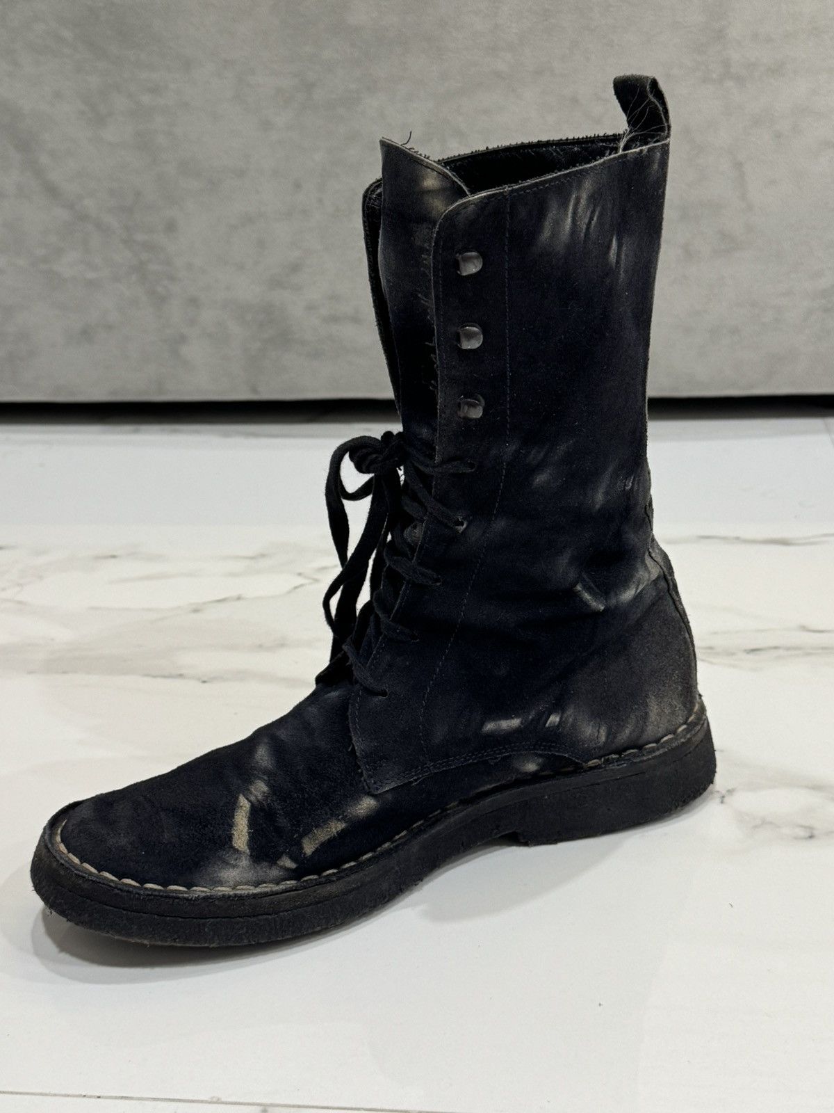 Ann Demeulemeester Ann demeulemeester tie-dye boots ss01 (37eu) Size US 7 / IT 37 - 7 Thumbnail