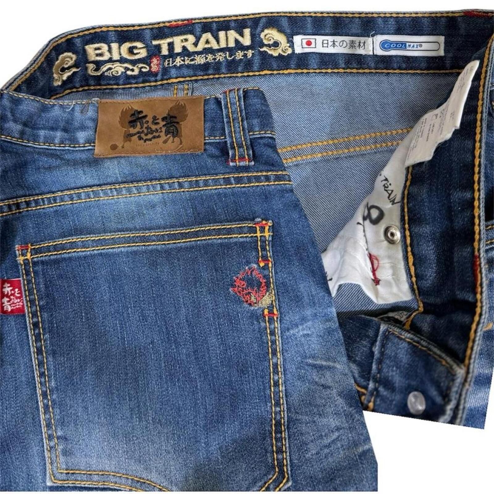 True Religion Japanese Vintage Big Train Osaka coolmax denim jeans Size US 32 / EU 48 - 7 Thumbnail