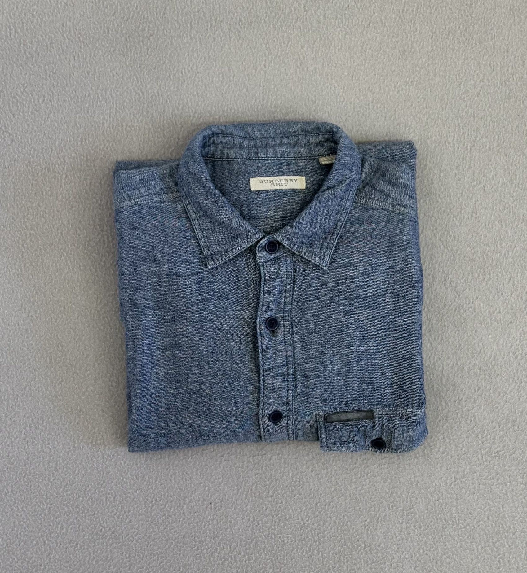 Burberry Burberry shirt denim Medium Size US M / EU 48-50 / 2 - 15 Thumbnail