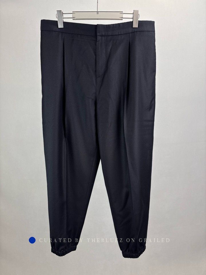 Dior Chic Black Virgin Wool Casual Pants Size US 40 / EU 56 - 1 Thumbnail
