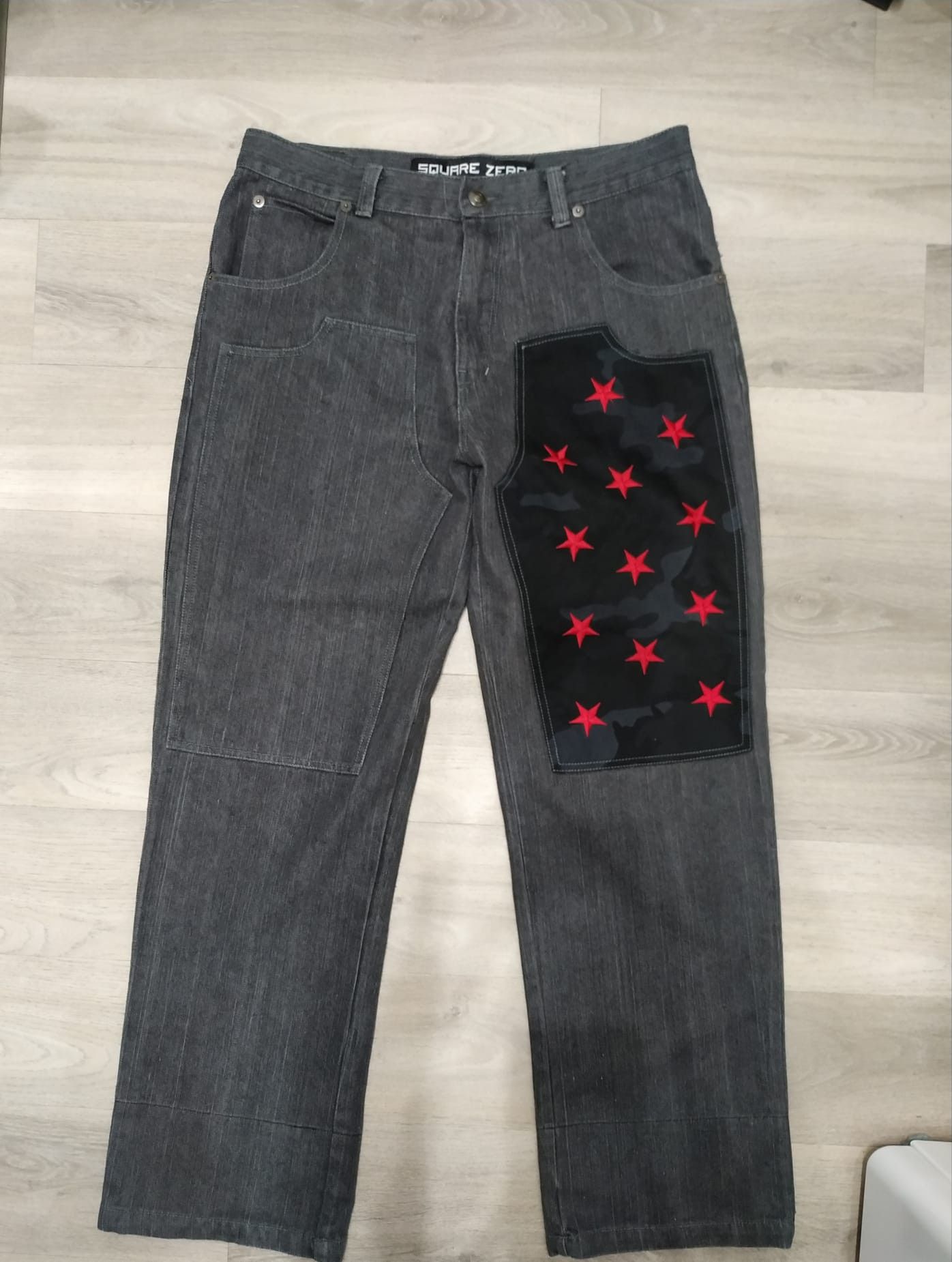 Vintage Square Zero jeans 36W, wide, parachute Size US 36 / EU 52 - 2 Thumbnail