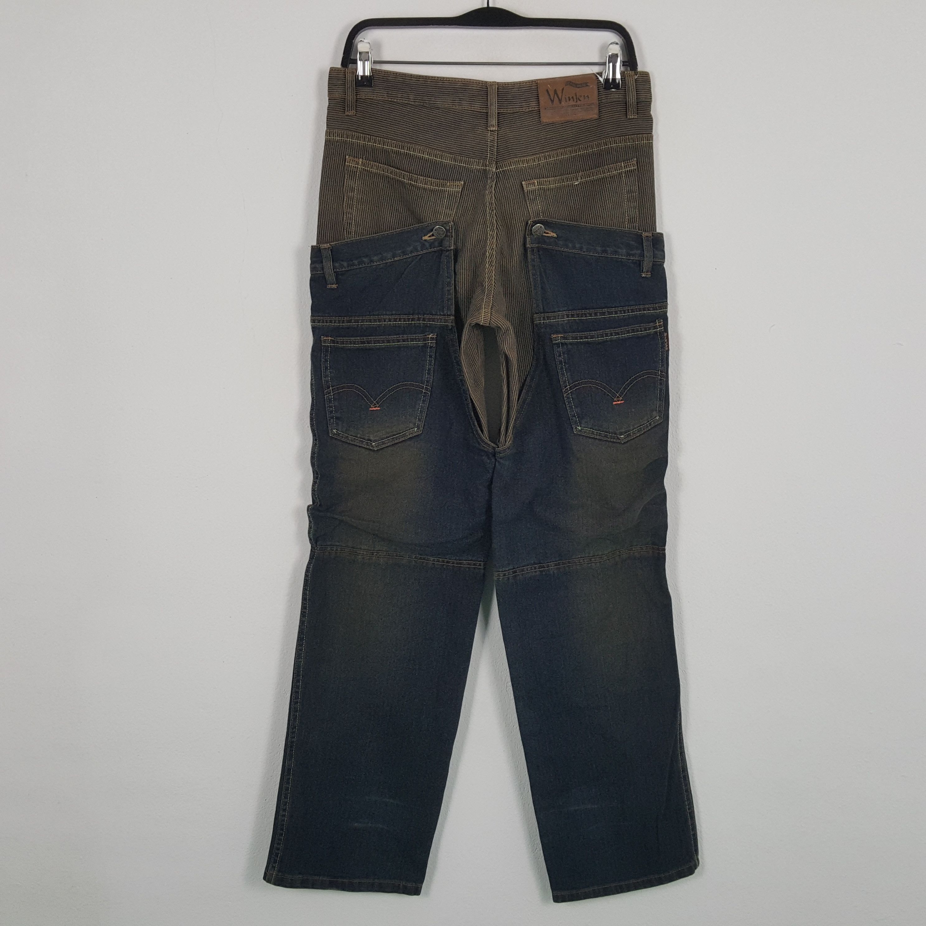 Vintage WIN JEN Rare Design Fashion Style Streetwear Jeans Size US 30 / EU 46 - 4 Thumbnail