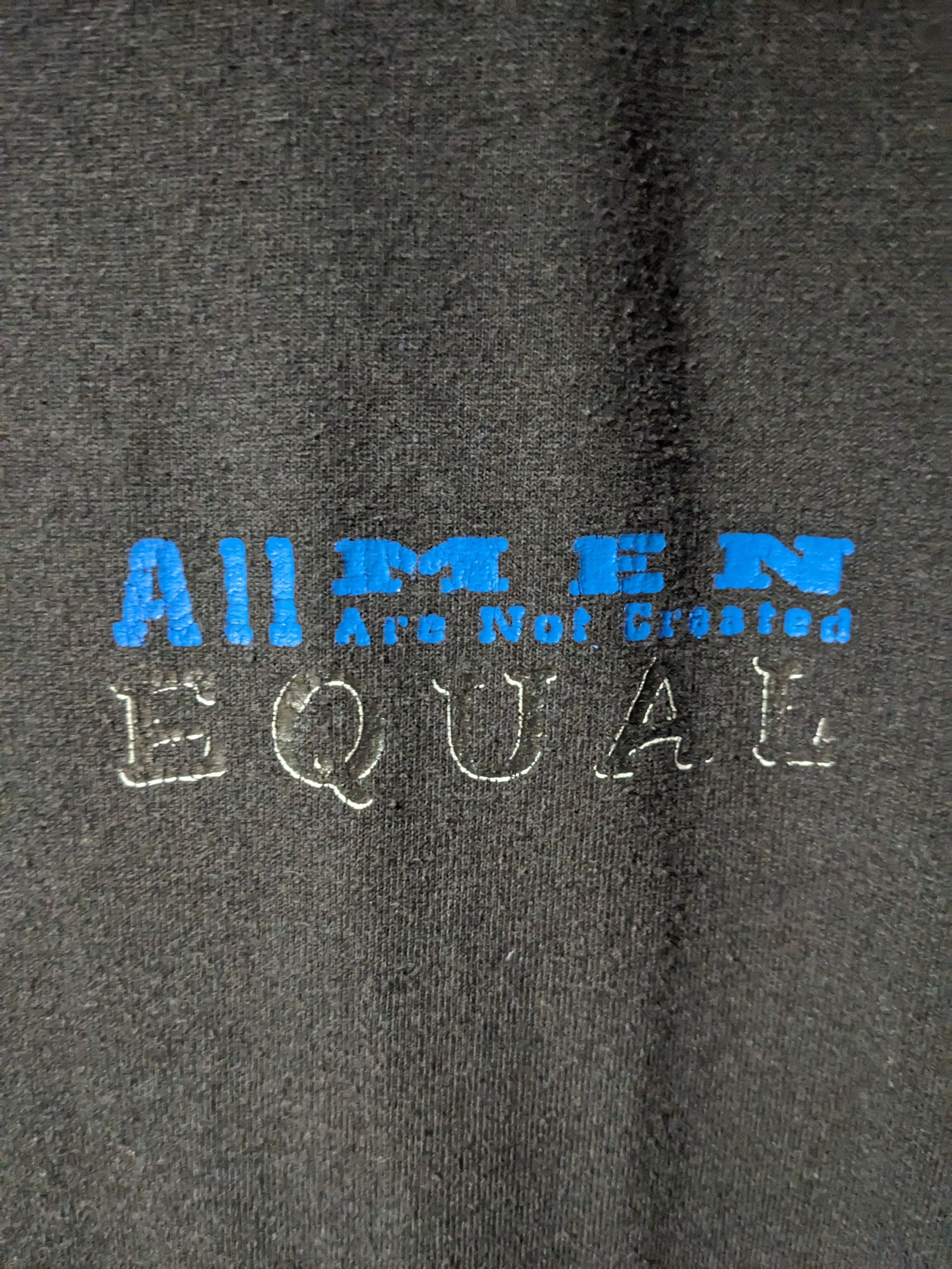Vintage Vintage Y2K All Men Are Not Created Equal Cowboys T-Shirt Size US S / EU 44-46 / 1 - 4 Thumbnail
