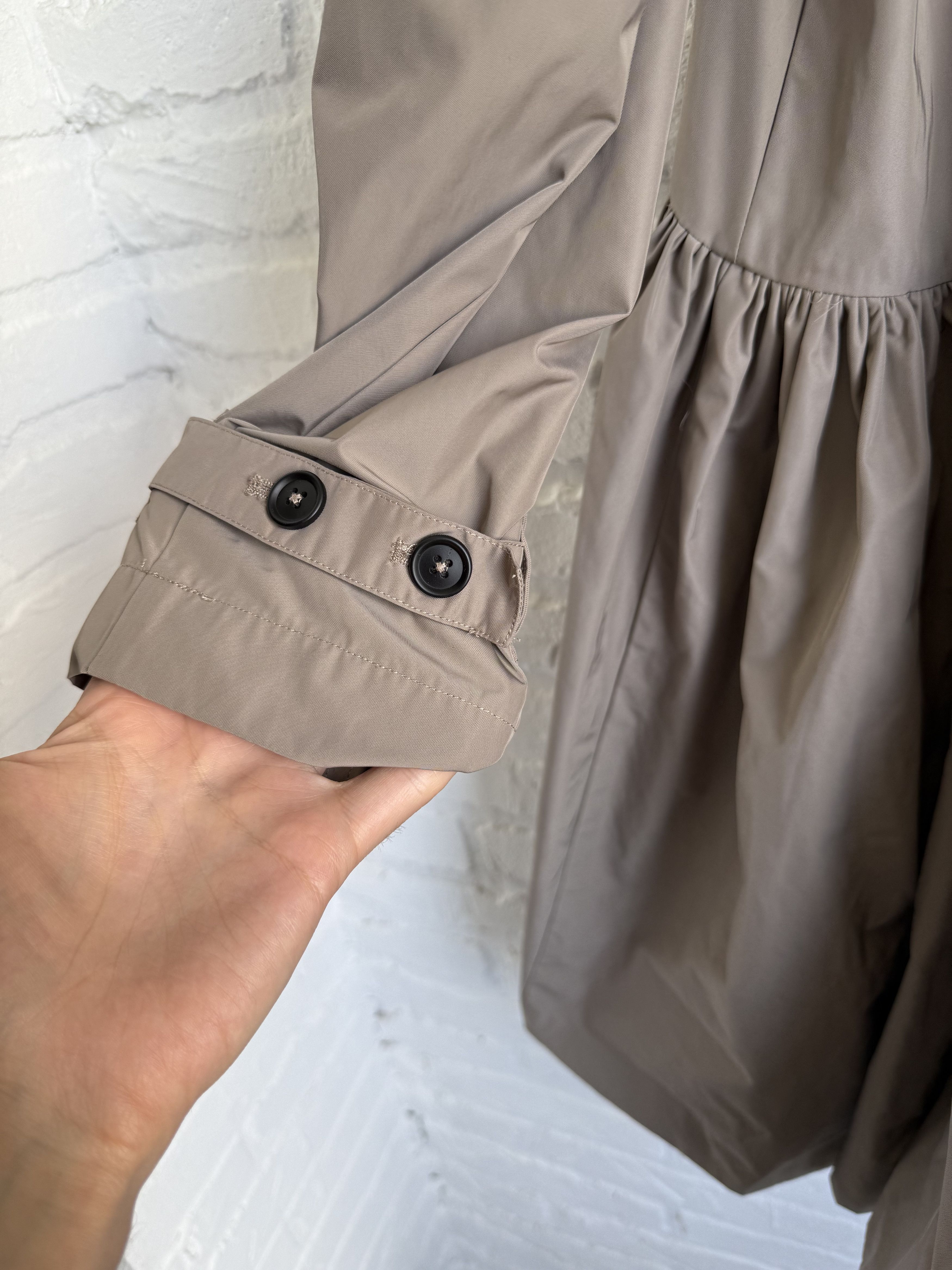 Rundholz Rundholz Oversized Trench Coat Balloon Taupe Jacket Size M / US 6-8 / IT 42-44 - 12 Thumbnail