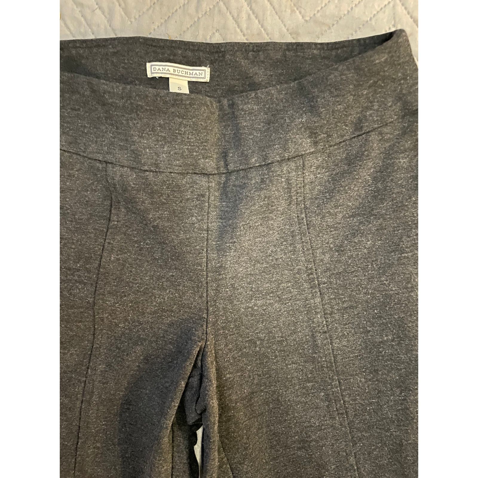 Other Dana Buchman Women’s Size S Dark Gray Stretch Dress Slacks Size 26" / US 2 / IT 38 - 3 Thumbnail