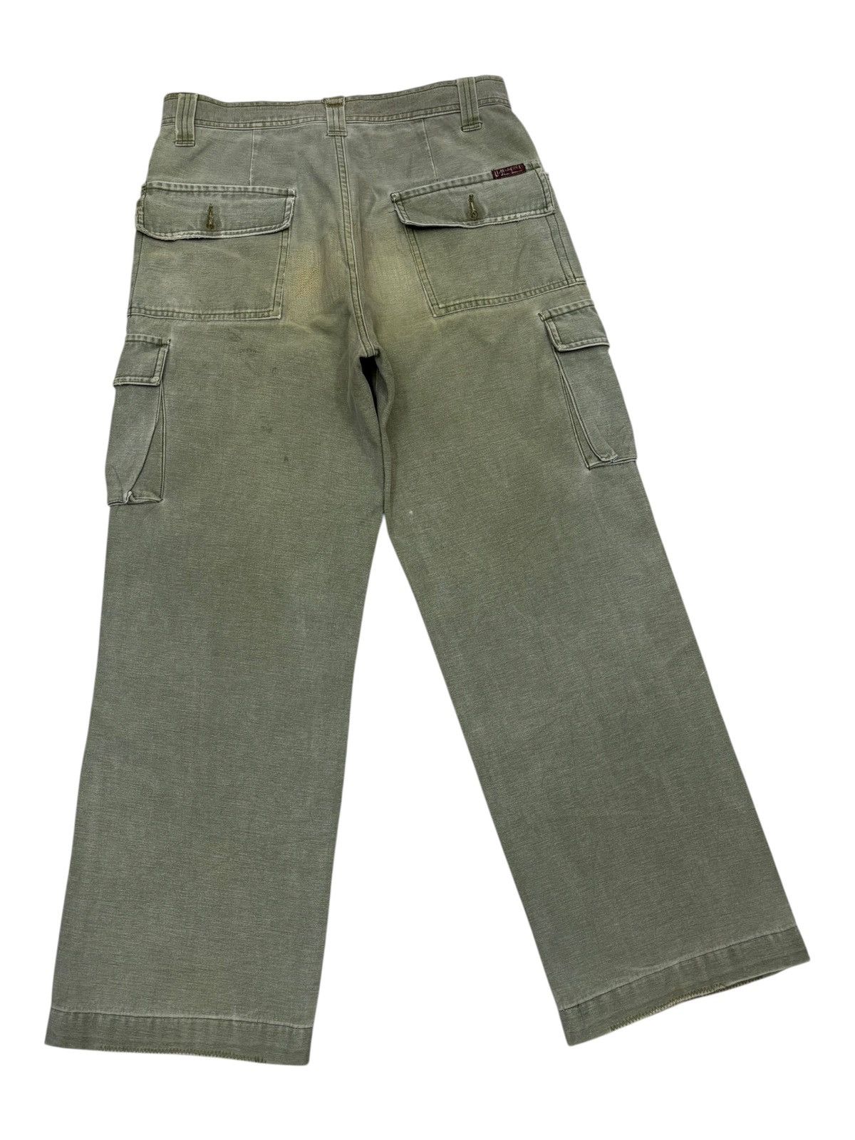 Vintage Vintage US Army Distressed Fatigue Pant Cargo Workwear Size US 29 - 4 Thumbnail