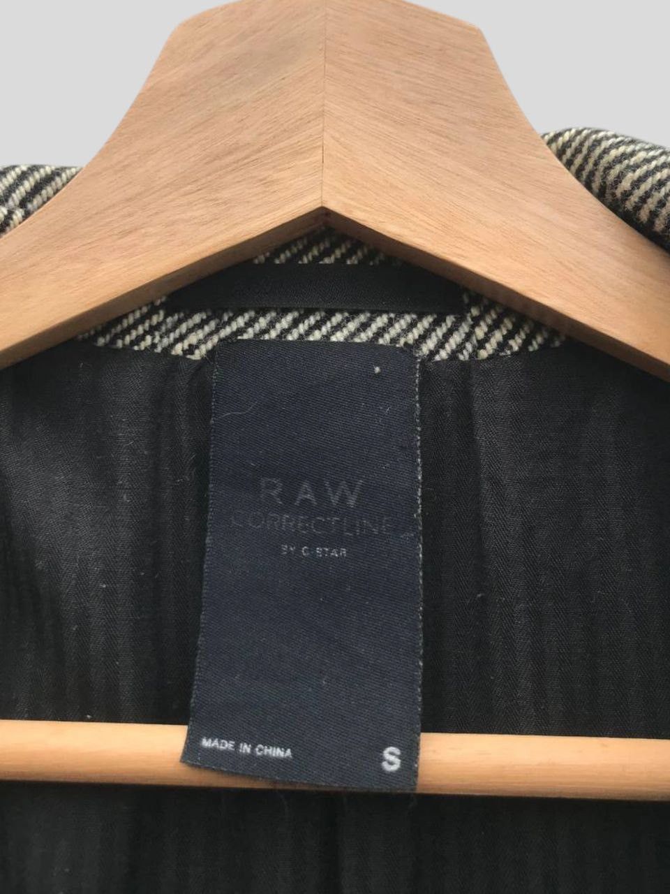 G-Star Raw Correct Line by G Star Striped Fay Long Coat Size S / US 4 / IT 40 - 18 Thumbnail