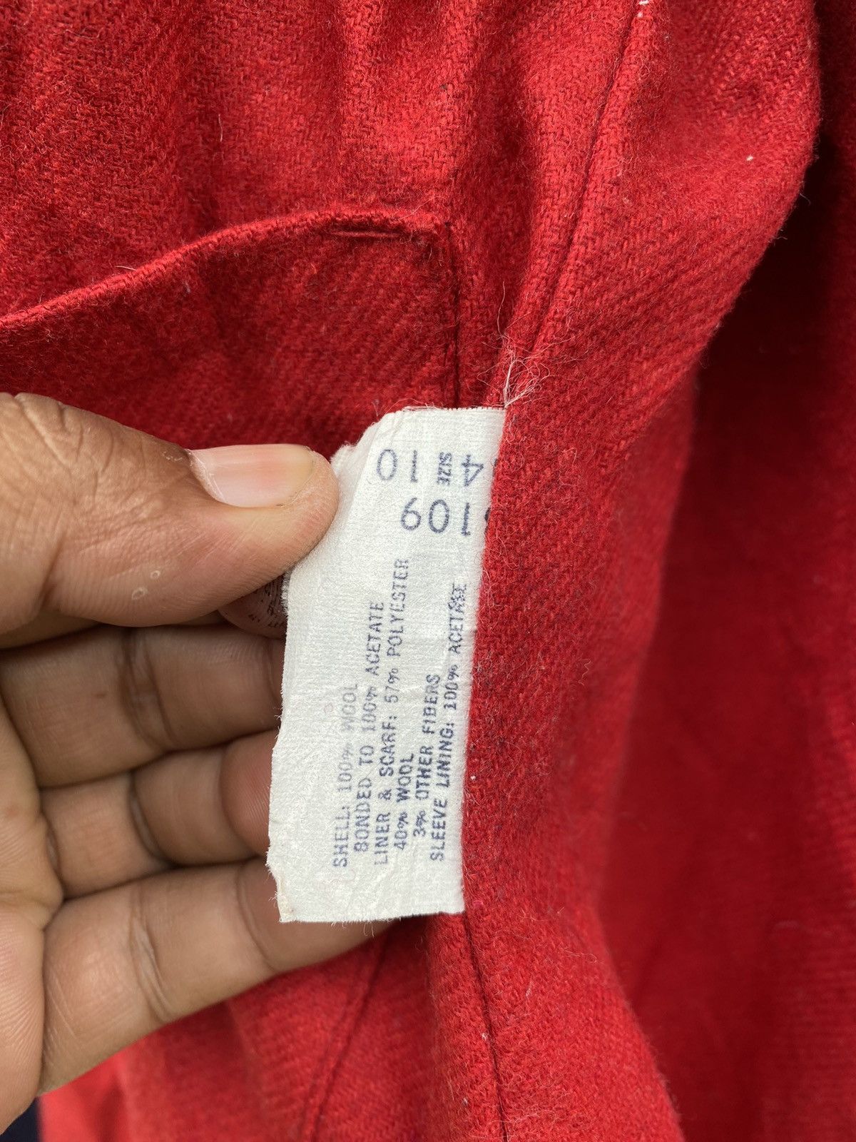 Kiko Kostadinov VINTAGE MACKINTOSH JACKET DOUBLE POCKET RED INSIDE Size US M / EU 48-50 / 2 - 6 Thumbnail