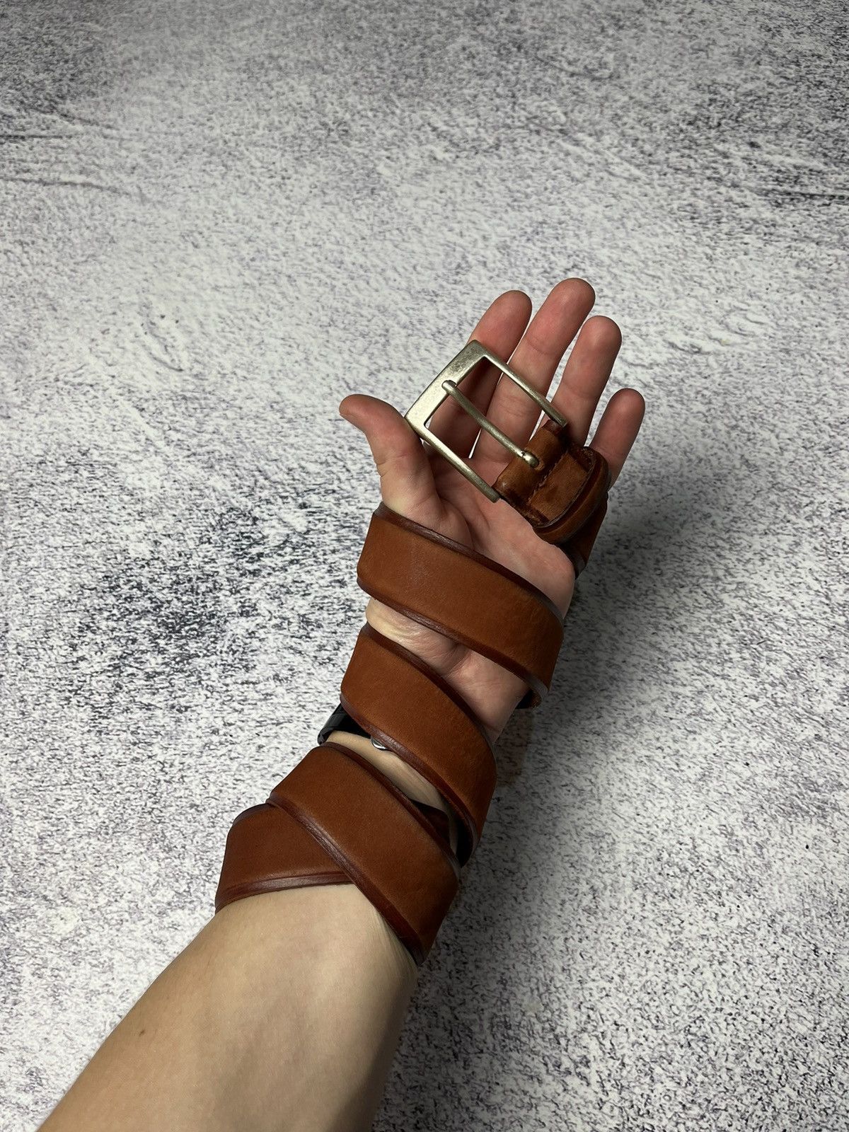 Other Vintage avant garde leather belt streetwear y2k rare Size ONE SIZE - 8 Thumbnail