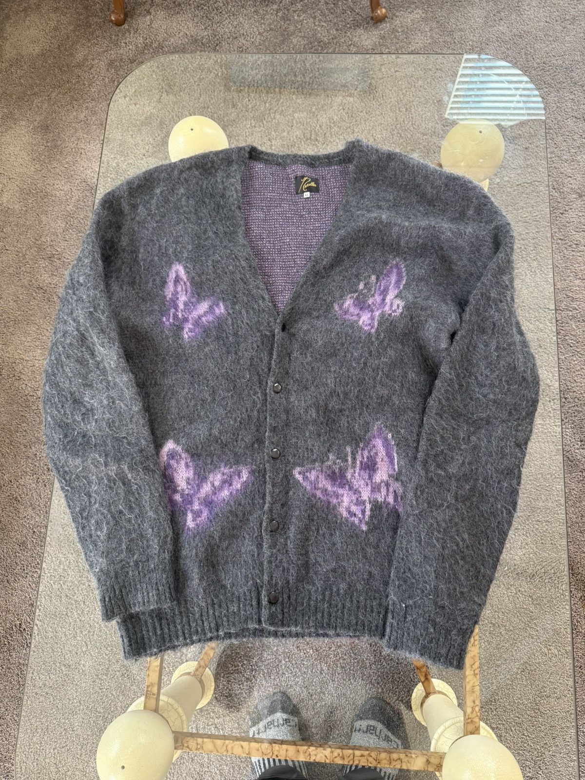 Needles Mohair Butterfly Cardigan