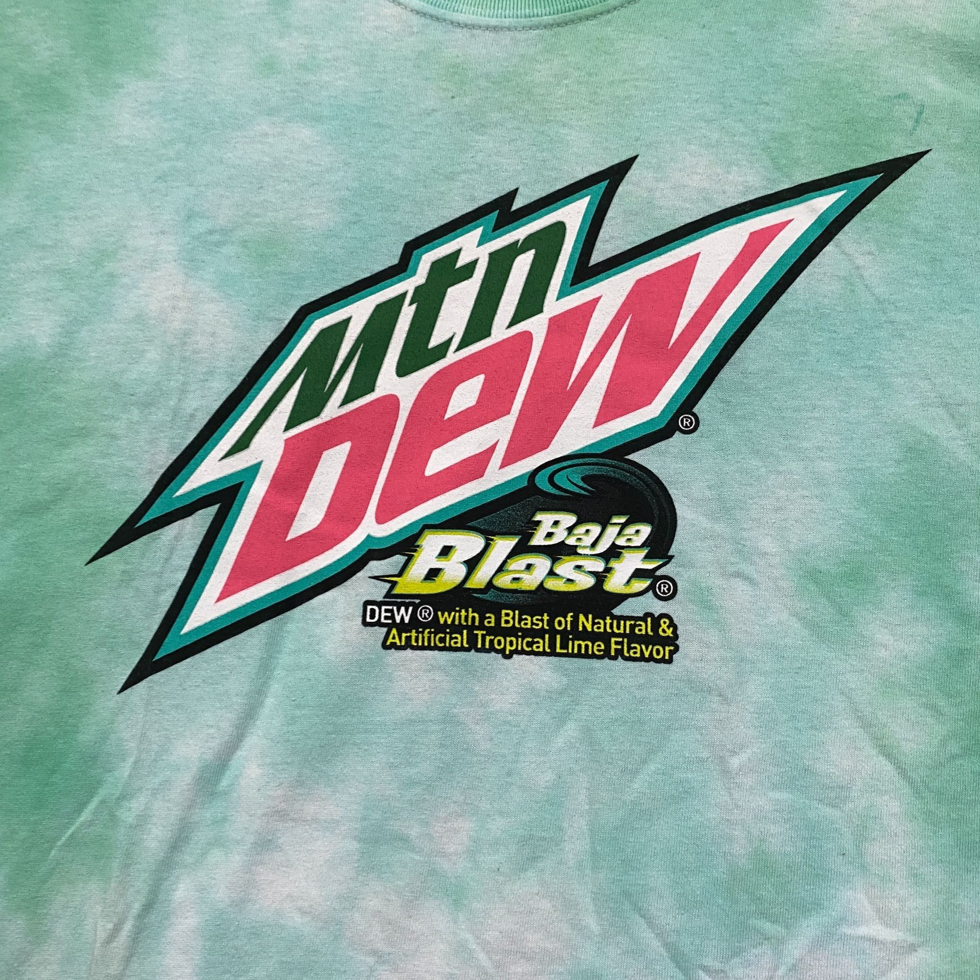 Very Rare Mtn Dew Baja Blast Taco Bell Promo Tie Dye M | Grailed