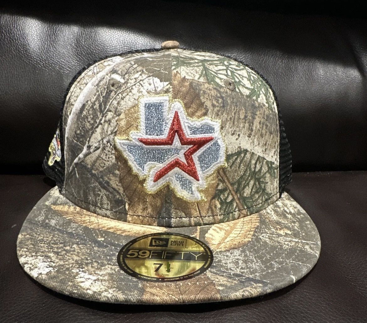 Hat Club × MyFitteds × New Era 7 1/4 - Rahnni Astros Trucker Cap Boise Exclusive Fitted Hat Size ONE SIZE - 2 Thumbnail