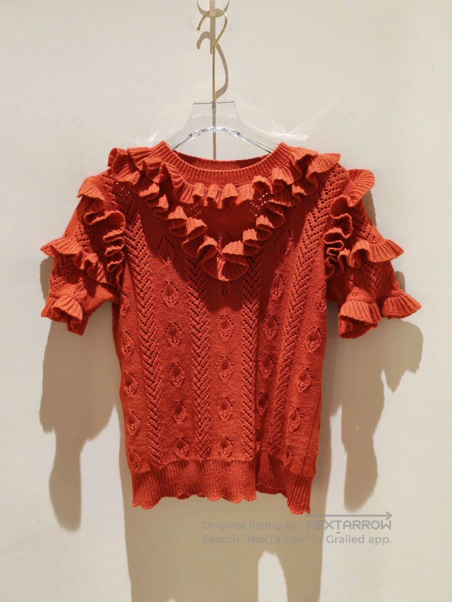 Gucci Gucci Knit Lace Sweater. Size M / US 6-8 / IT 42-44 - 2 Thumbnail