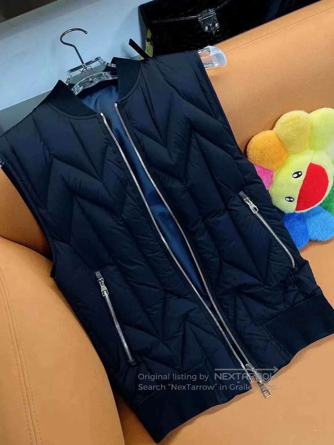 Louis Vuitton Louis Vuitton Reversible Zip Down Vest. Size US S / EU 44-46 / 1 - 6 Thumbnail
