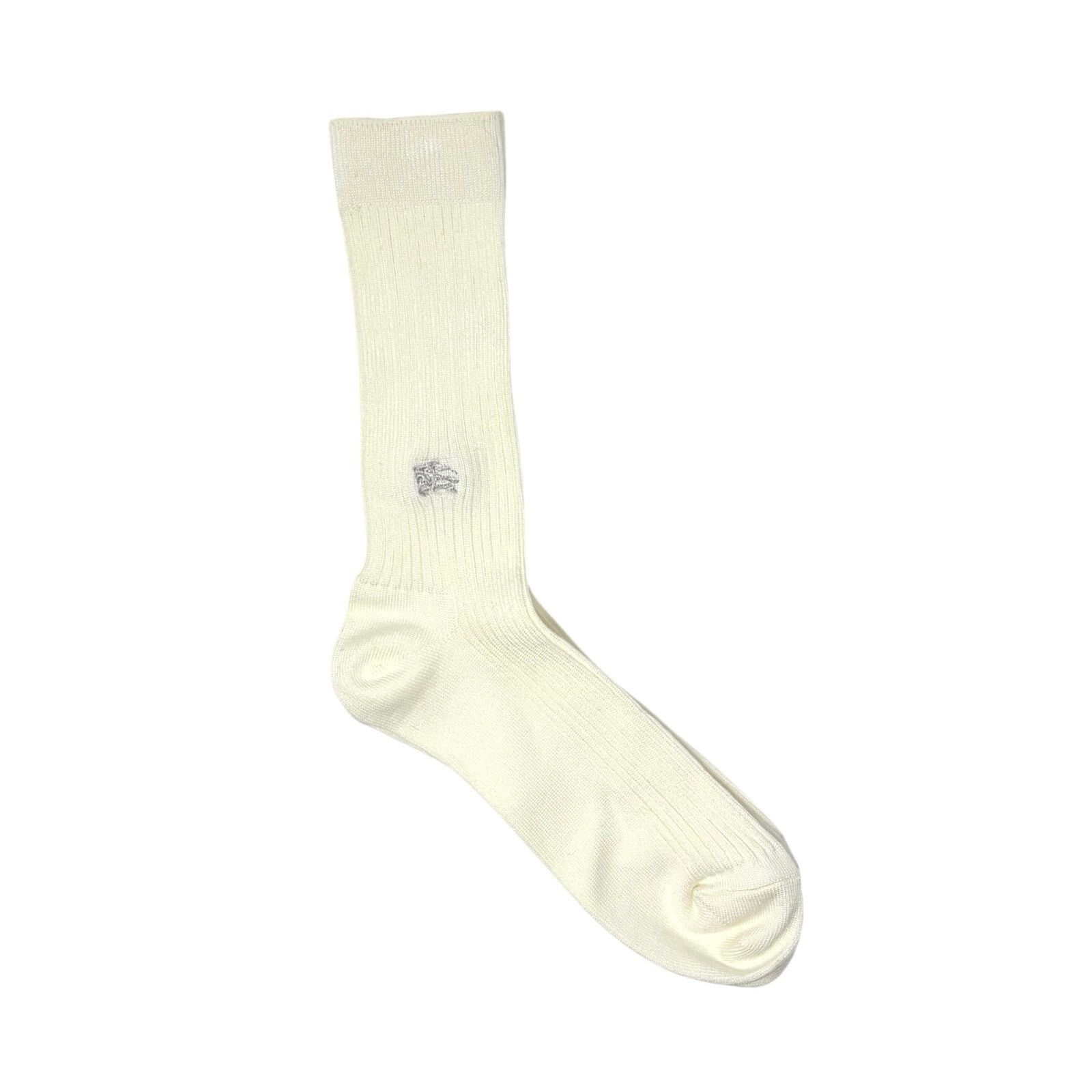 Burberry Burberry Cream Dress Socks Size ONE SIZE - 1 Thumbnail