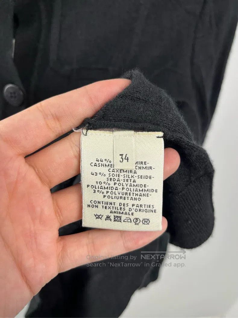 Hermes Hermes Black Full Printed Long Sleeve Knit Cardigan Size XXS / US 00 / IT 34 - 5 Thumbnail