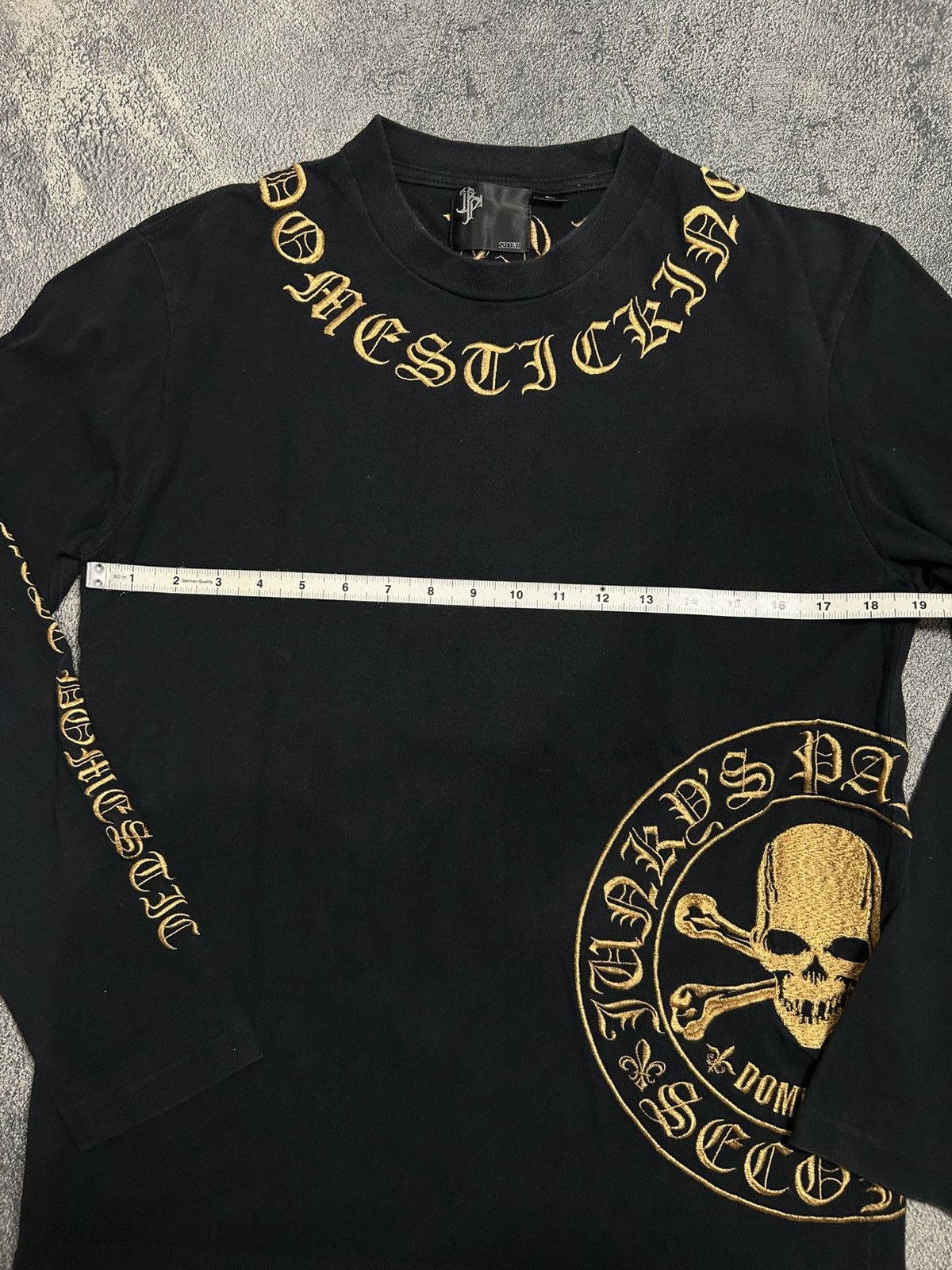 Japanese Brand Japanese Domestic Brand longsleeve skul Size US XL / EU 56 / 4 - 9 Thumbnail