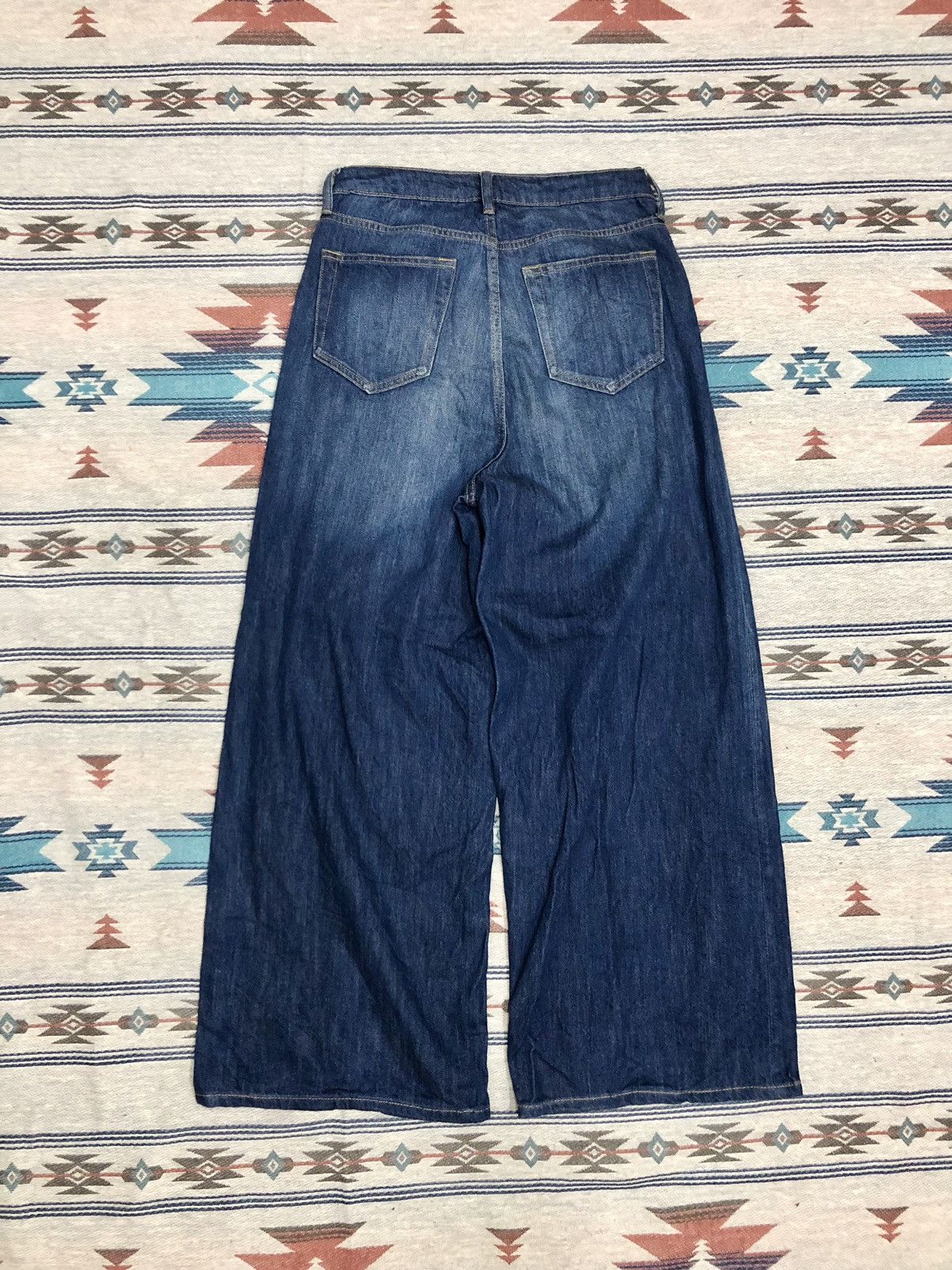 Japanese Brand SUPER BAGGY AMERICAN HOLIC DENIM Size US 27 - 4 Thumbnail