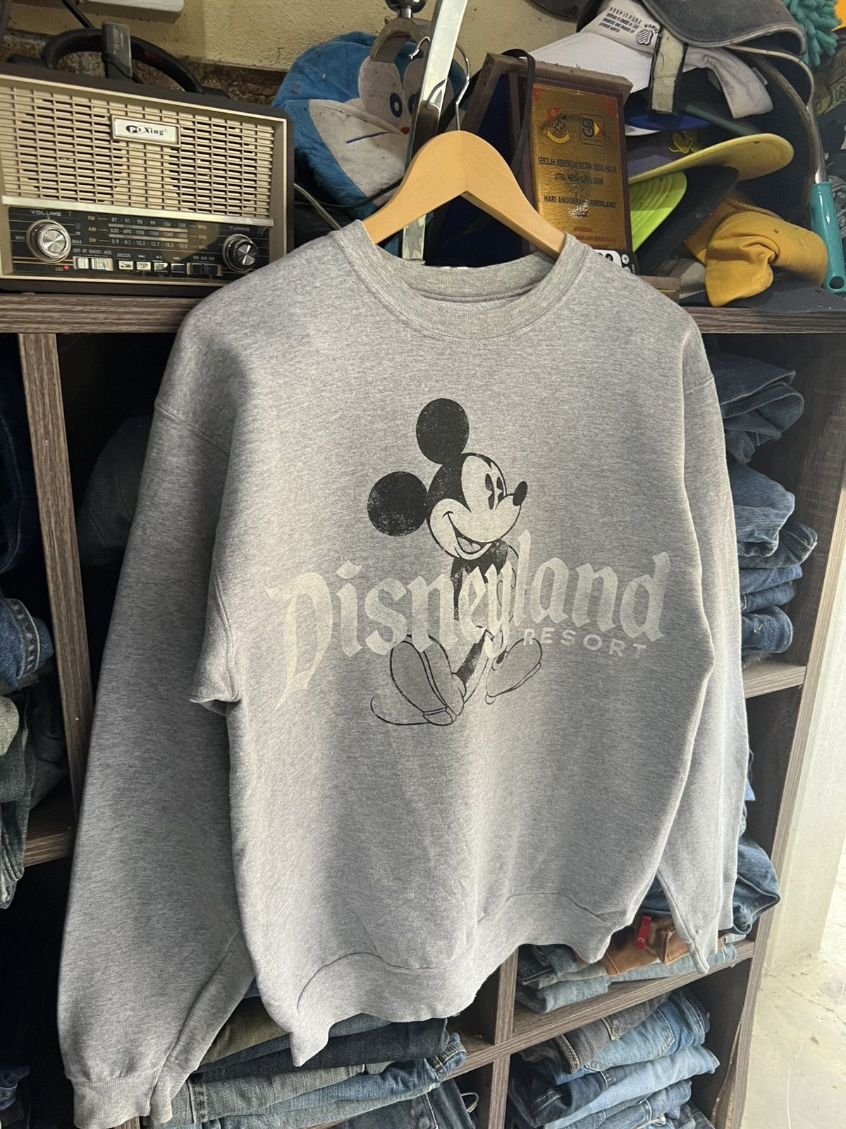 Mickey Mouse 🔥Hanes Disneyland Resort Crewneck Sweatshirt Size US S / EU 44-46 / 1 - 8 Thumbnail