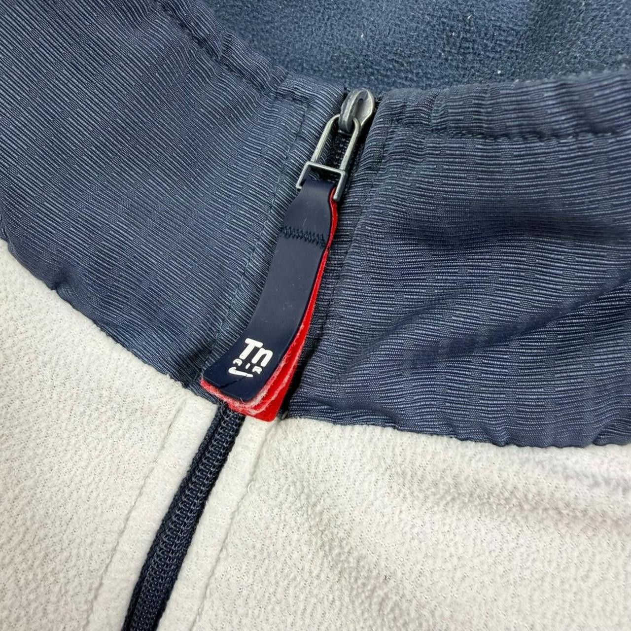 Nike Vintage 2000s Nike TN 1/4 Zip Fleece Jacket Navy - Small Size US S / EU 44-46 / 1 - 8 Thumbnail