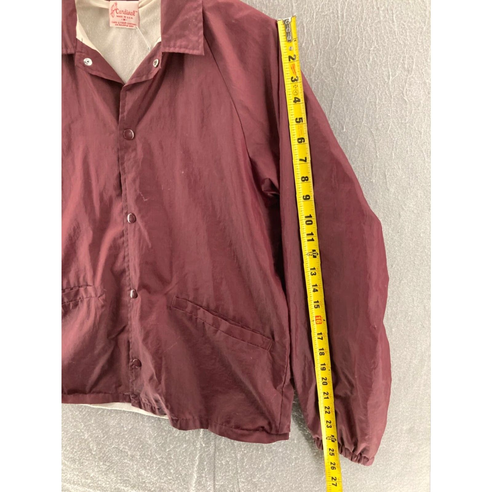 Vintage Vintage Space Shuttle Team Member Cardinal Mens Medium USA Jacket Size US M / EU 48-50 / 2 - 5 Thumbnail