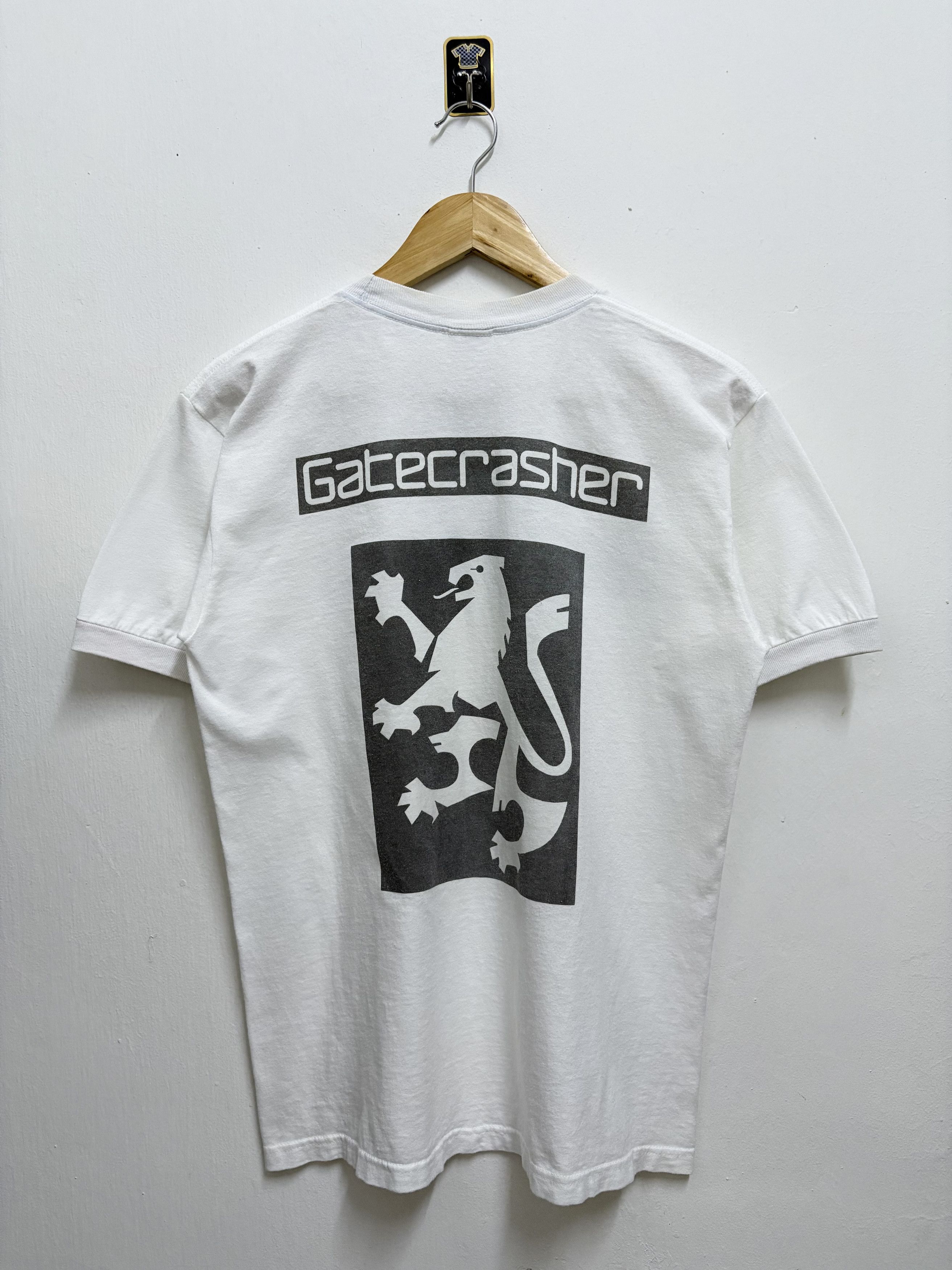 Band Tees 2000's Gatecrasher Immortal - Trance Music UK Ringer T-Shirt Size US S / EU 44-46 / 1 - 1 Thumbnail