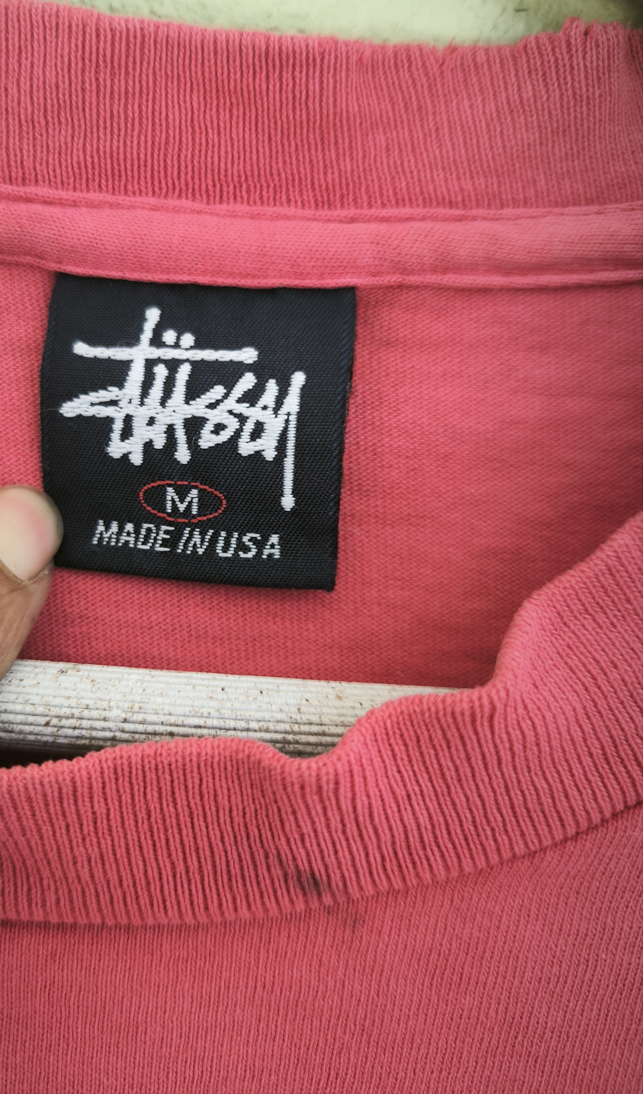Stussy Vtg 90's STUSSY made in USA single stitch tee Size US M / EU 48-50 / 2 - 3 Thumbnail