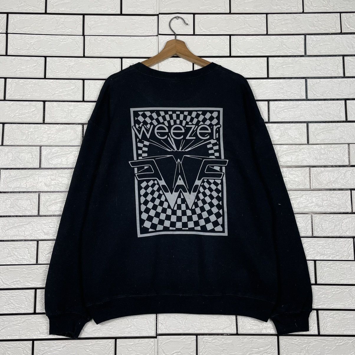 Japanese Brand Weezer Crewneck Sweatshirt Size US L / EU 52-54 / 3 - 7 Thumbnail