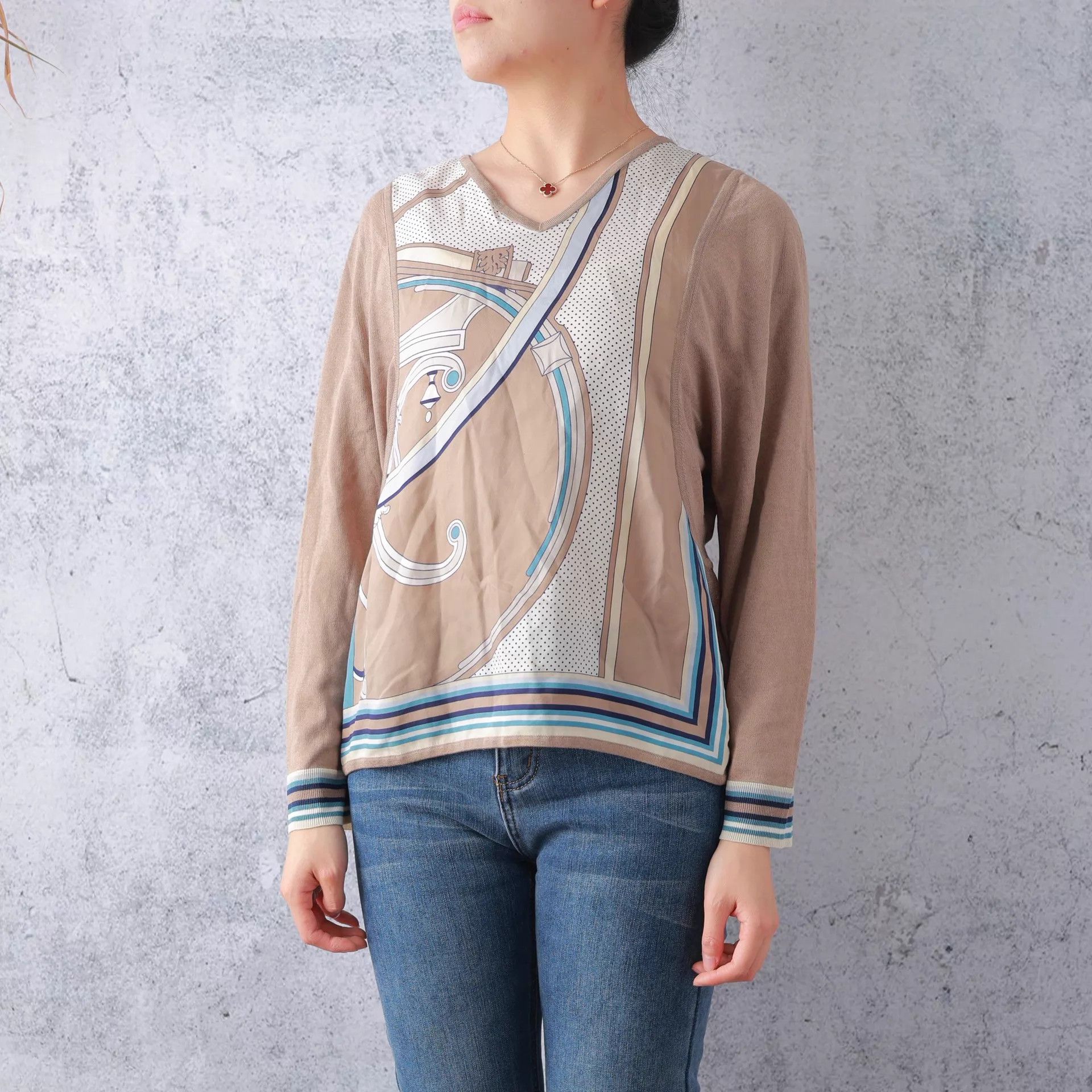 Hermes Hermès blouse size 38 Size S / US 4 / IT 40 - 1 Thumbnail