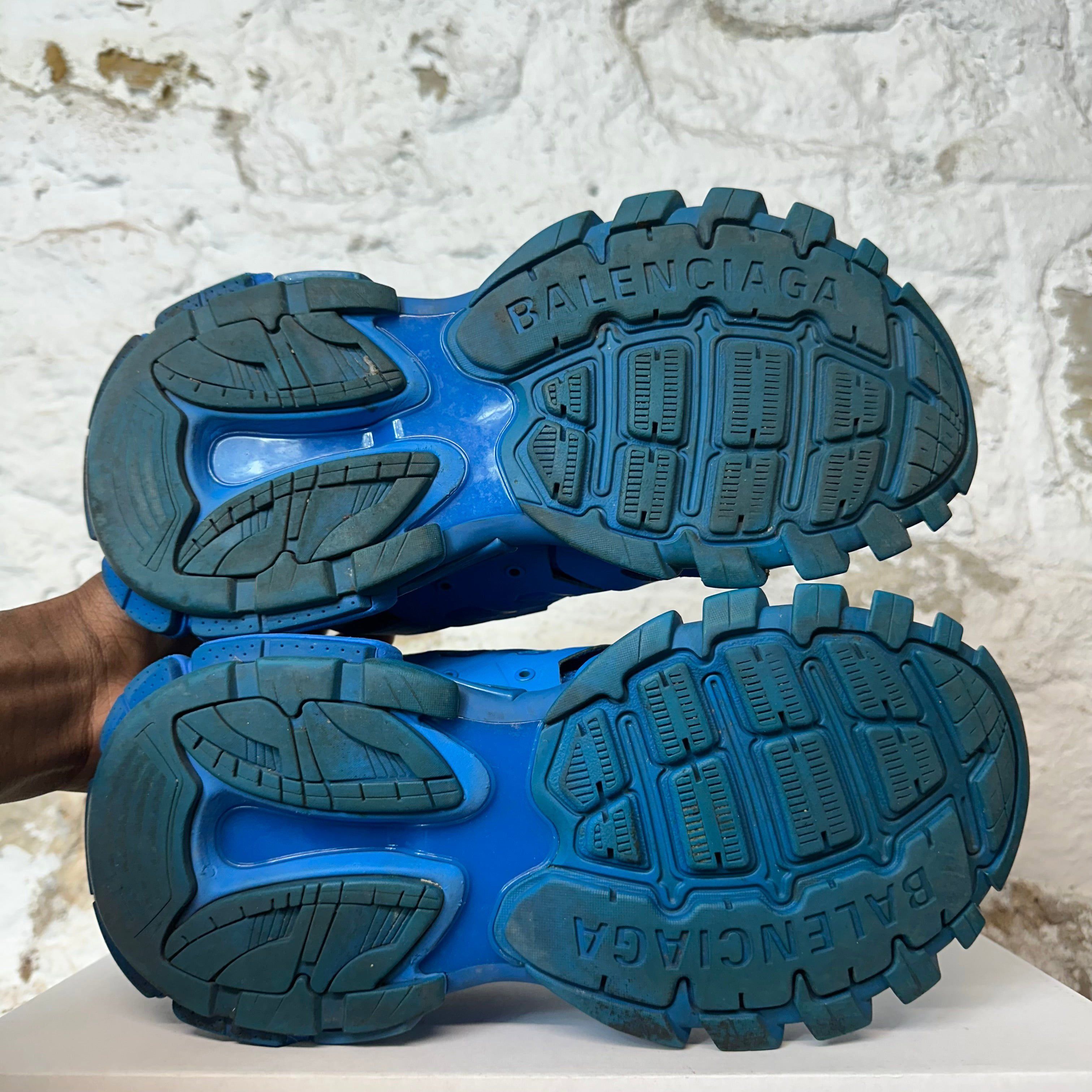 Balenciaga Balenciaga Track Runner Triple Blue Sneaker Sz 7 (40) Size US 7 / EU 40 - 6 Thumbnail