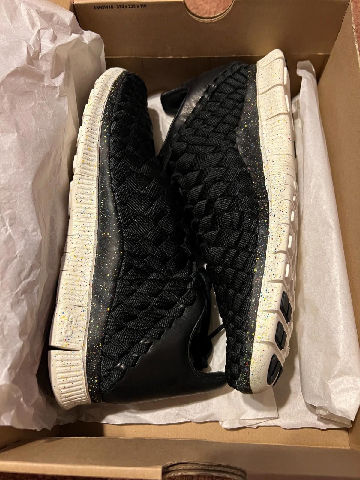 Nike NIKE FREE INNEVA WOVEN TECH SP BLACK 598384 090 US10.5 Size US 10.5 / EU 43-44 - 4 Thumbnail