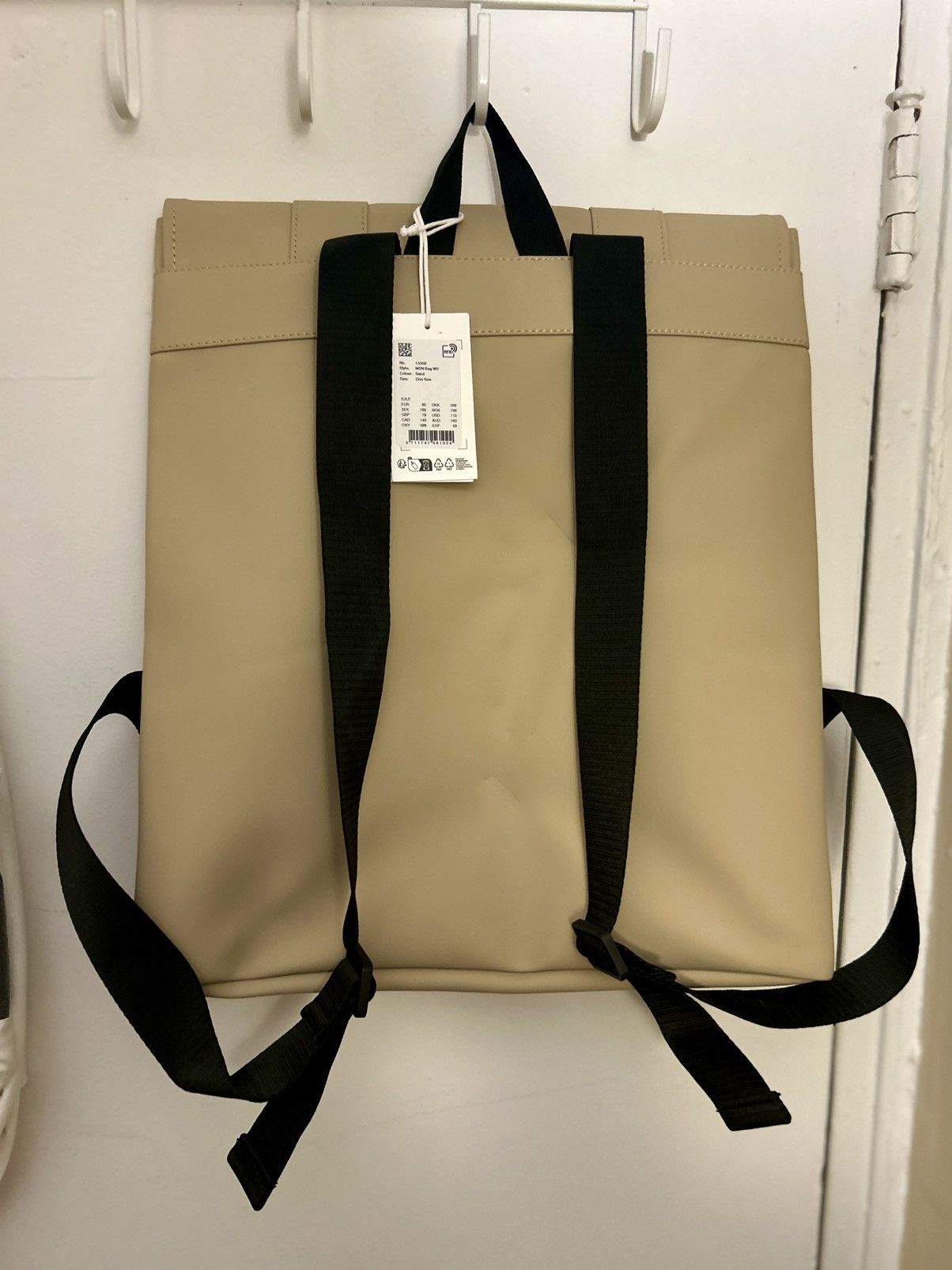 Rains Rains MSN Bag - Sand and Beige Waterproof Size ONE SIZE - 4 Thumbnail