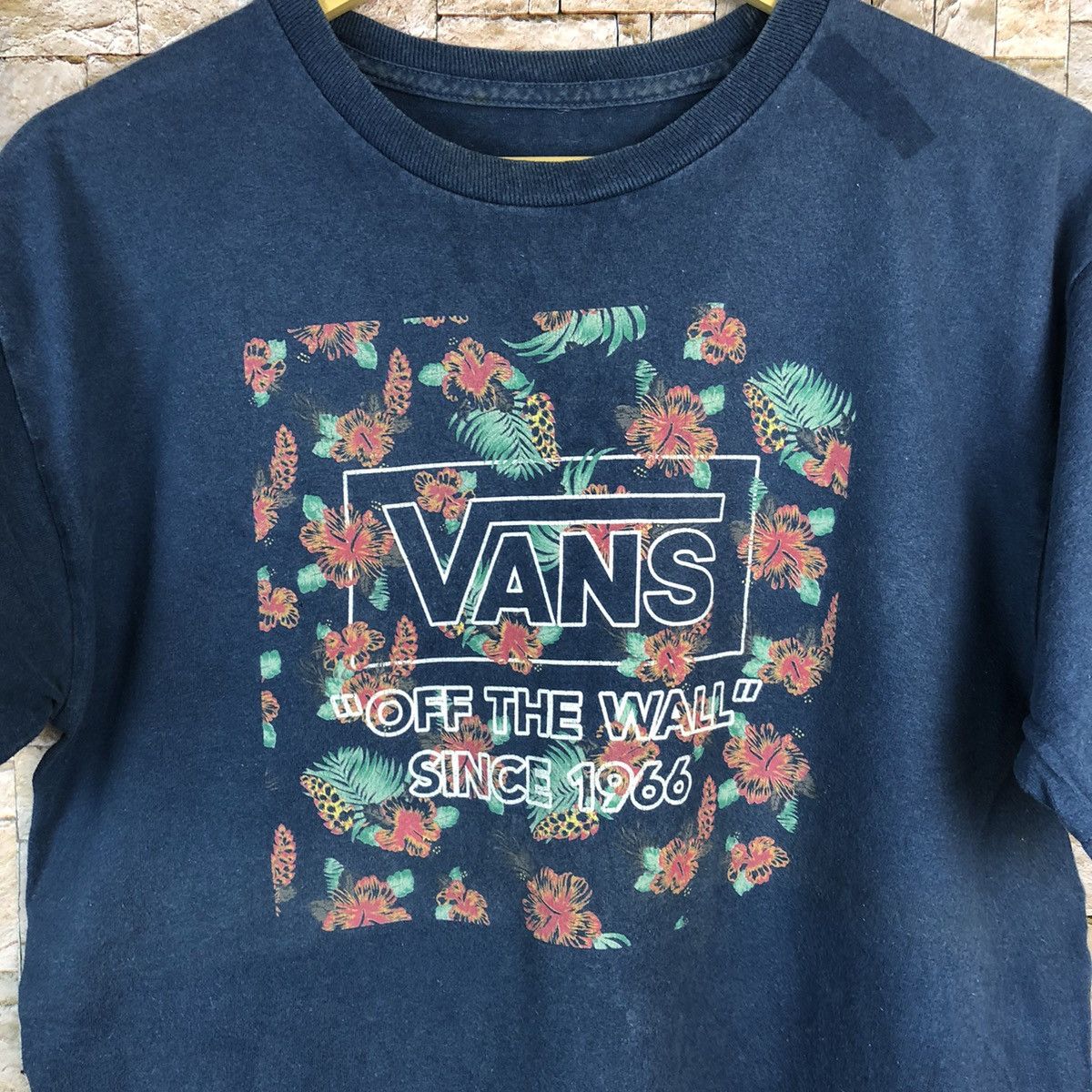 Vans Vans off the wall since 1966 box Blue T-Shirt #A802 Size US M / EU 48-50 / 2 - 4 Thumbnail