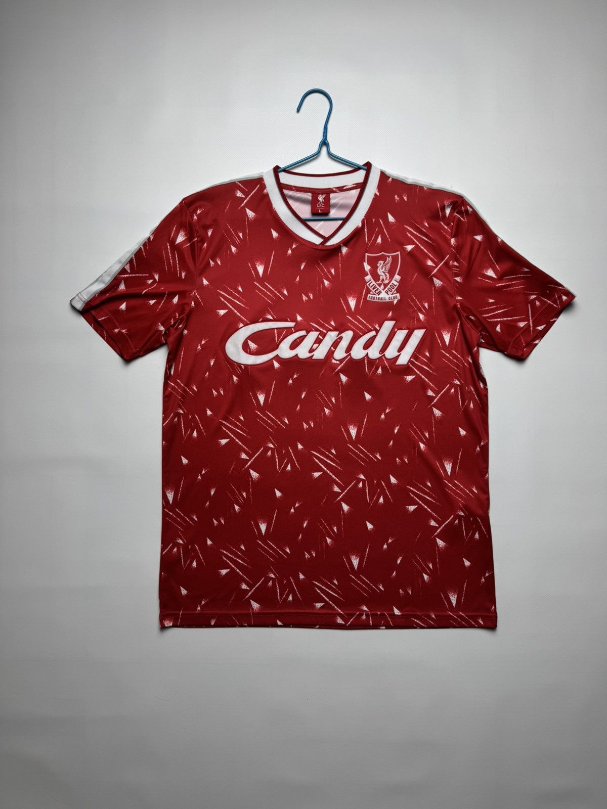 Liverpool FC 1989-91 Home Retro Jersey - "Candy" Sponsor
