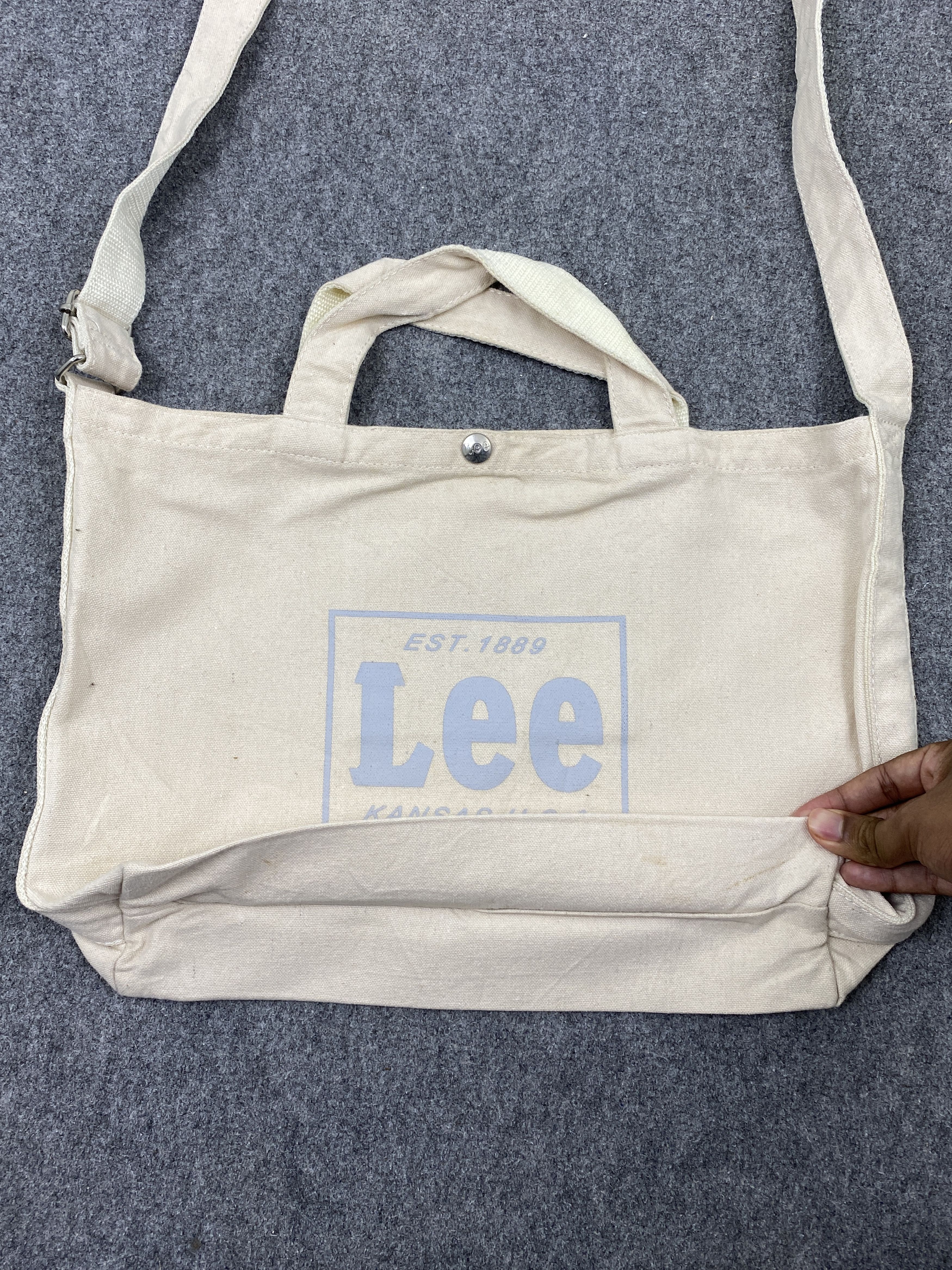 Lee Vintage Lee Big Logo Crossbody Bag BG0179 Size ONE SIZE - 6 Thumbnail