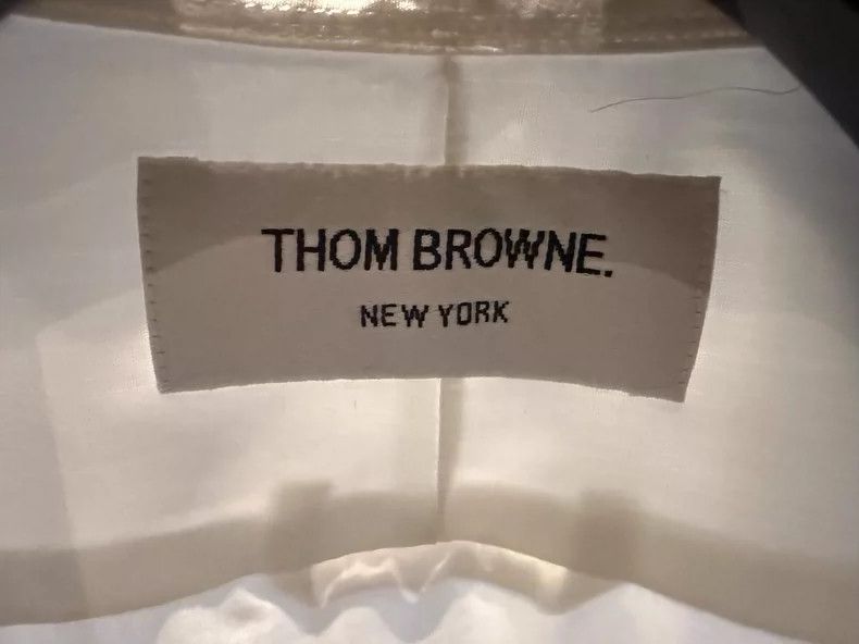 Thom Browne Thom Browne size0 A three-color shirt with a lapel Size US XS / EU 42 / 0 - 3 Thumbnail
