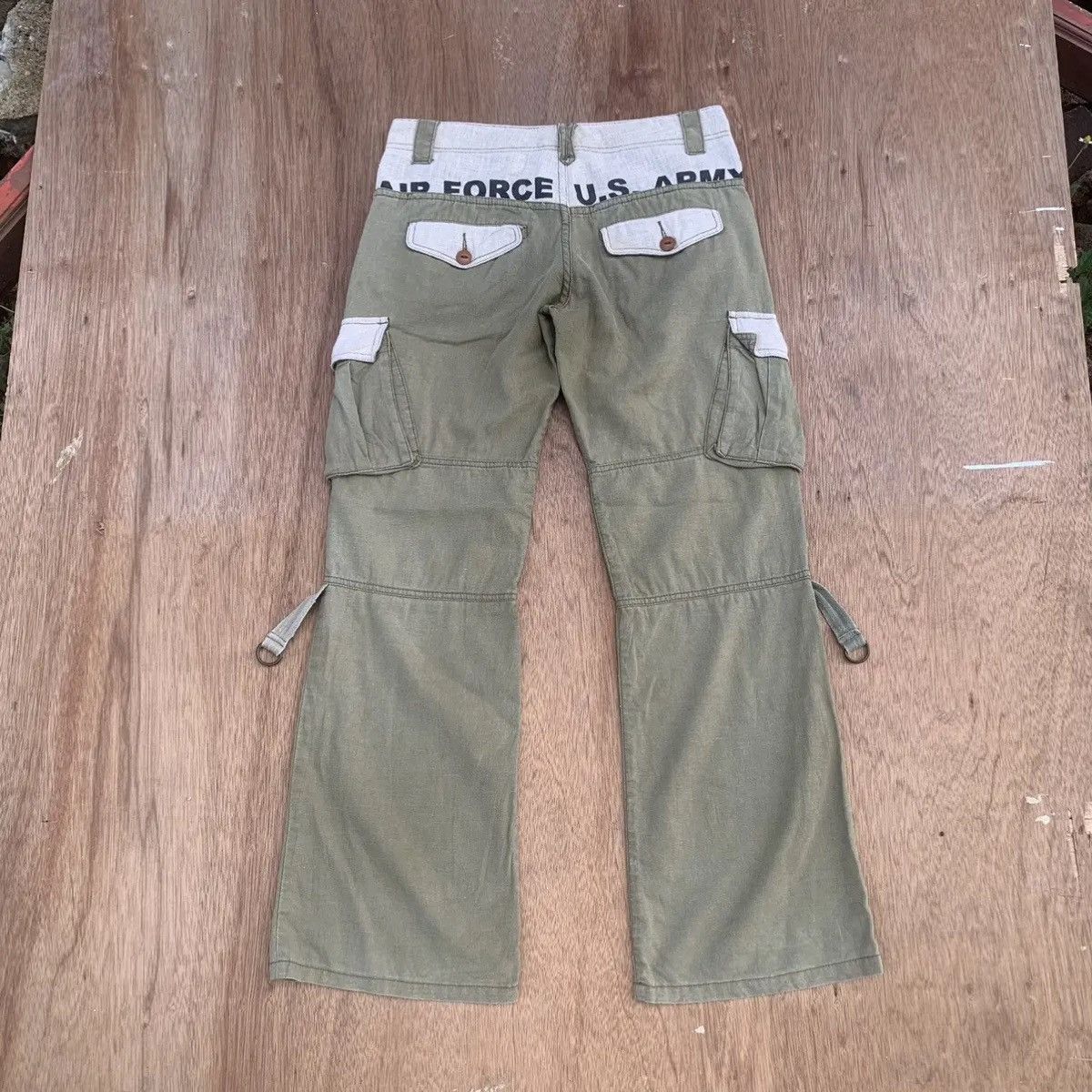 Voodoo Tactical ⚡️ FLASH SALE ⚡️ U.S AIR FORCE TROUSERS ROLL UPS FLARE CARGO Size US 30 / EU 46 - 2 Thumbnail