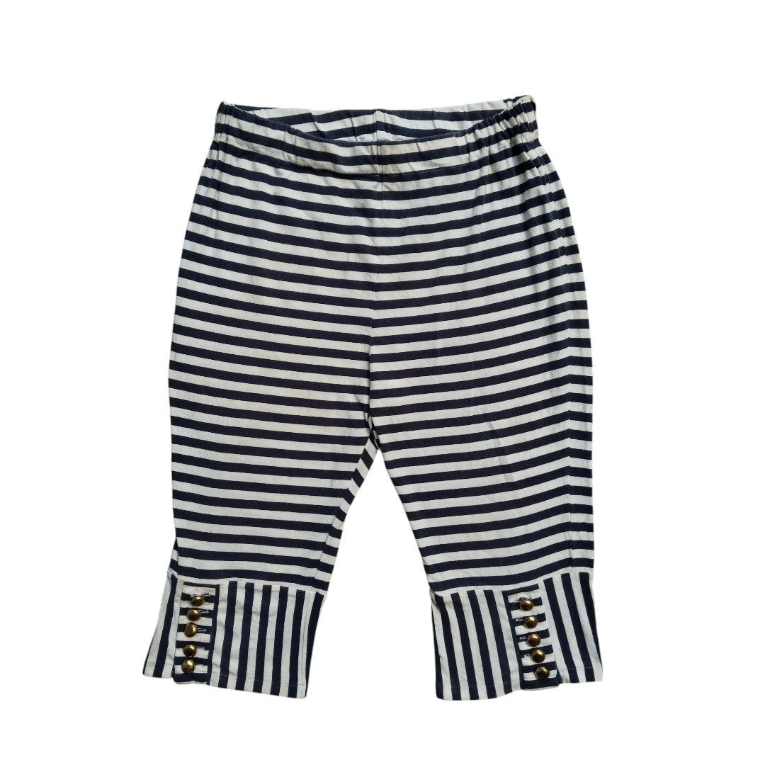 Comme des Garcons TAO Comme des garcons gold button marine crop pants Size 28" / US 6 / IT 42 - 1 Thumbnail