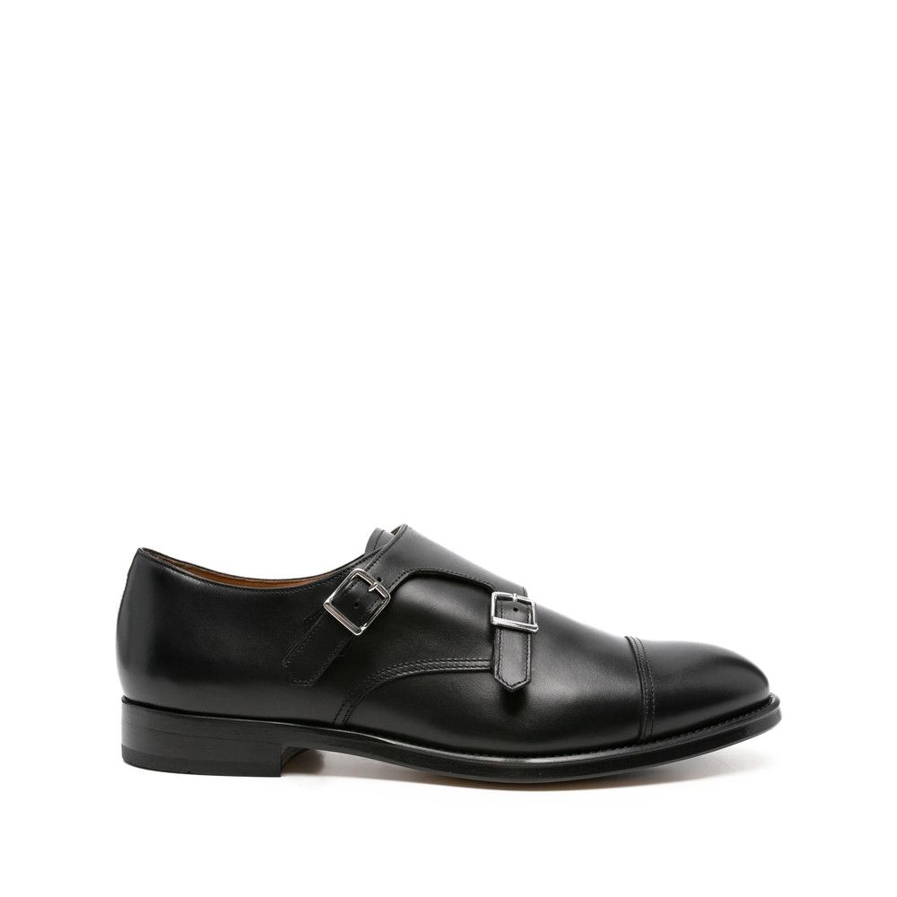 Doucal's BLACK Monk Shoes