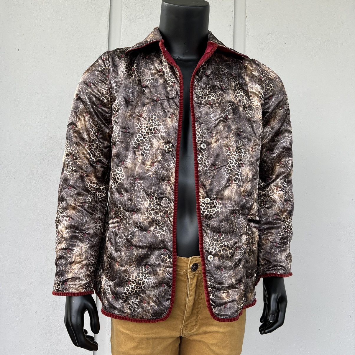 Vintage Stories Di Salco Full Printed Leopard Jacket Size US M / EU 48-50 / 2 - 1 Thumbnail