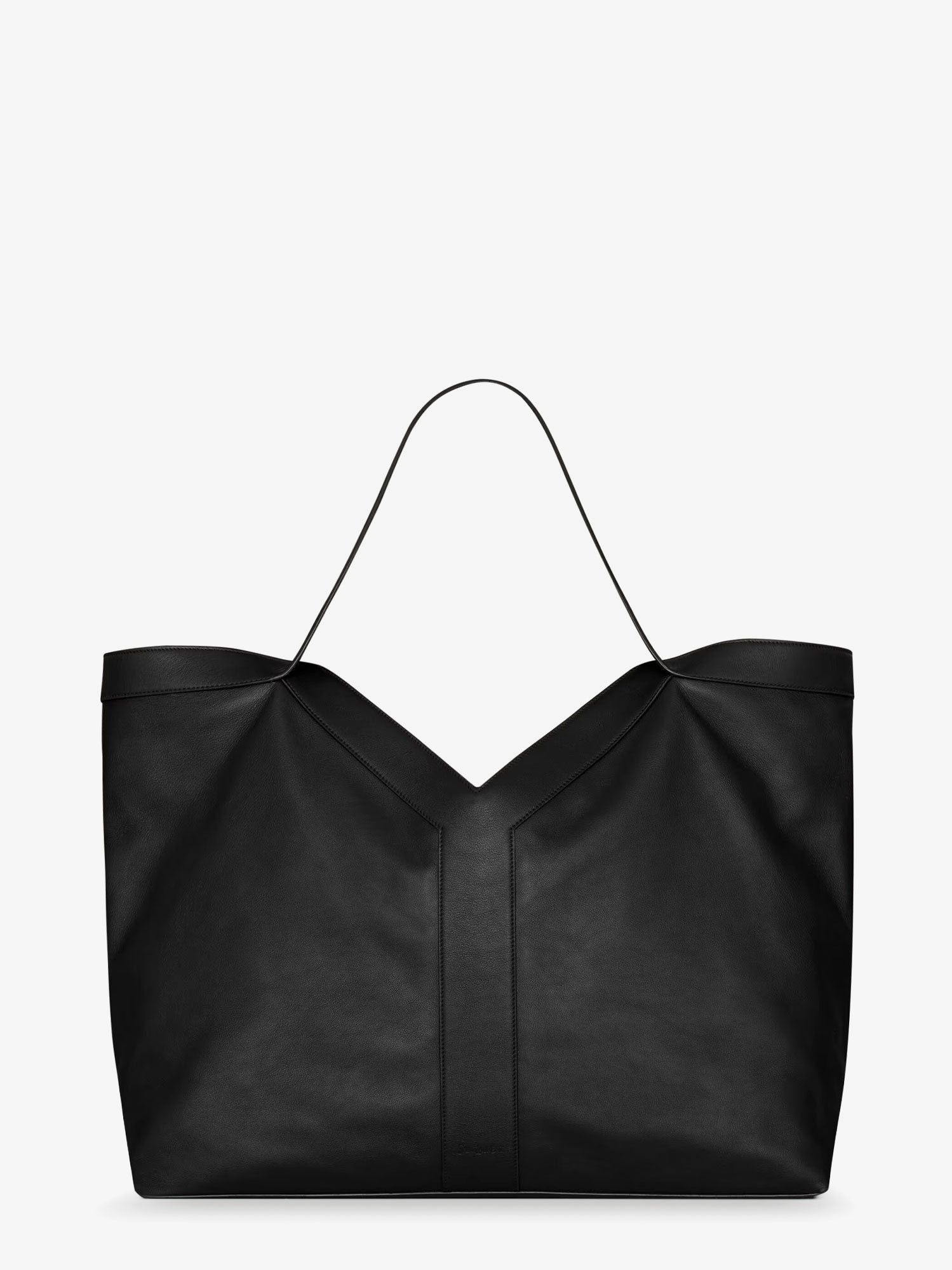 Saint Laurent Paris Y Oversize Leather Tote Bag Size ONE SIZE - 1 Thumbnail