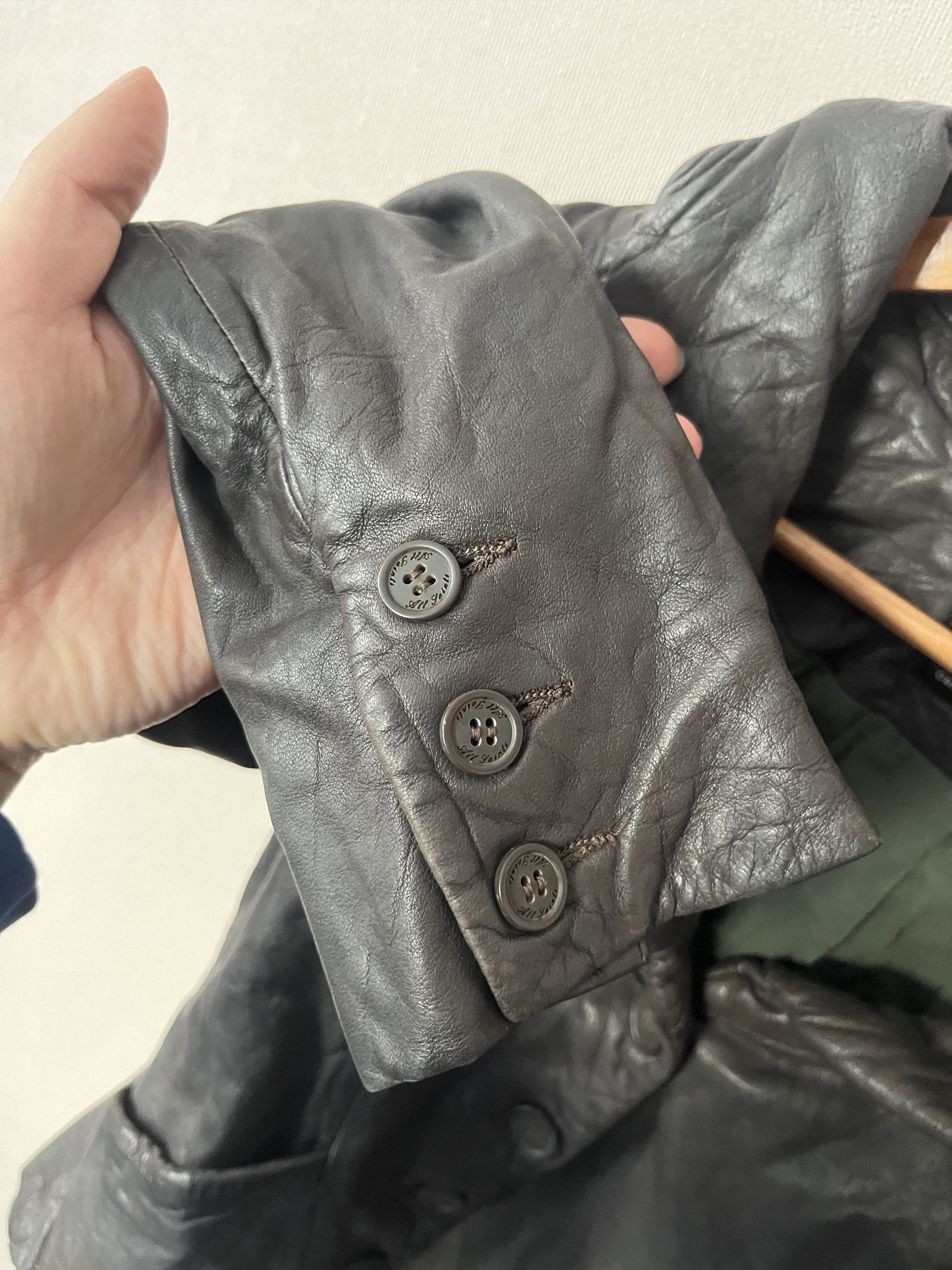 Allsaints All Saints Spitalfields Leather Jacket Size 10 Avant Garde Size L / US 10 / IT 46 - 5 Thumbnail