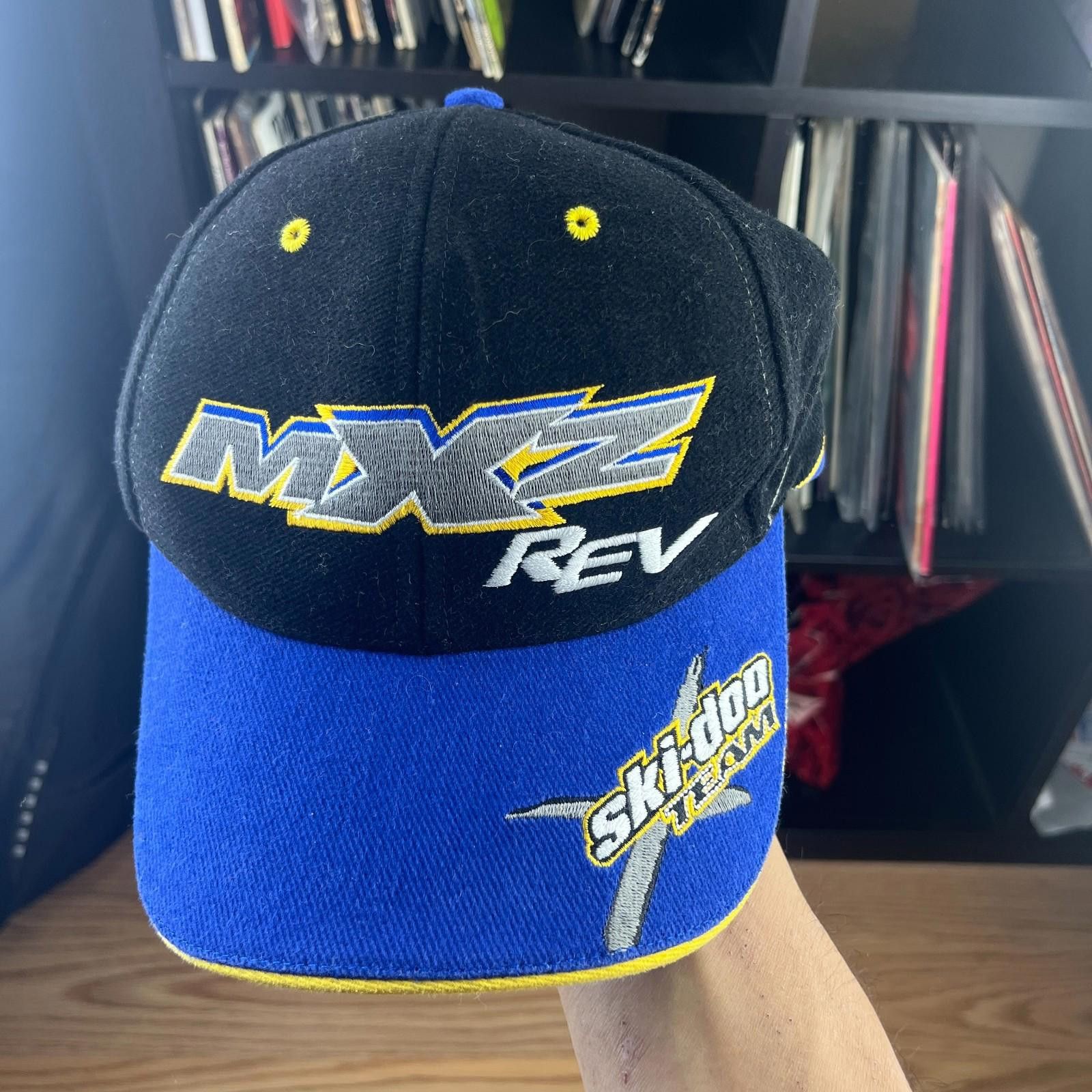 Ski-Doo Ski-Doo Vintage MXZ Rev Motocross Strapback Hat 90s Size ONE SIZE - 1 Thumbnail