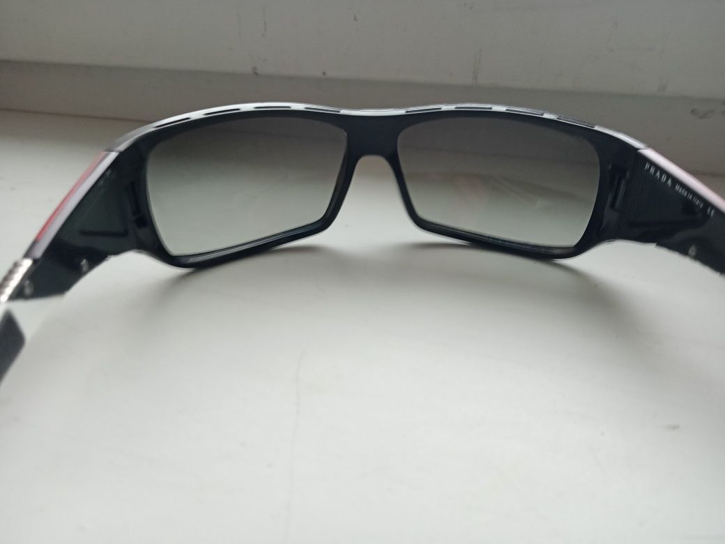 Prada Prada Linea Rossa Sunglasses Size ONE SIZE - 4 Thumbnail