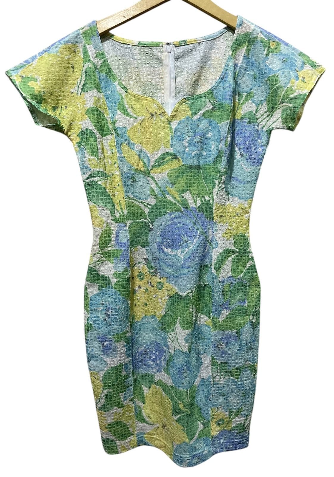 Christian Dior Monsieur Christian Dior Mid Length Floral Dress Size L / US 10 / IT 46 - 7 Thumbnail