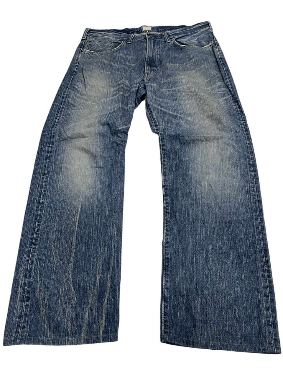 Edwin 💥Flared Baggy Edwin 505Z Selvedge Denim💥 Size US 39 - 2 Thumbnail