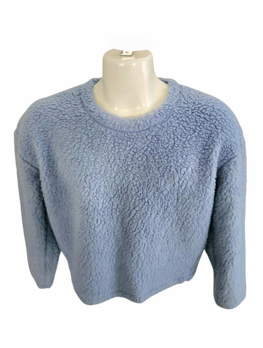 Lululemon LULULEMON WOOL WHENEVER CREW FLEECE SWEATER CHAMBRAY BLUE 8 Size M / US 6-8 / IT 42-44 - 3 Thumbnail