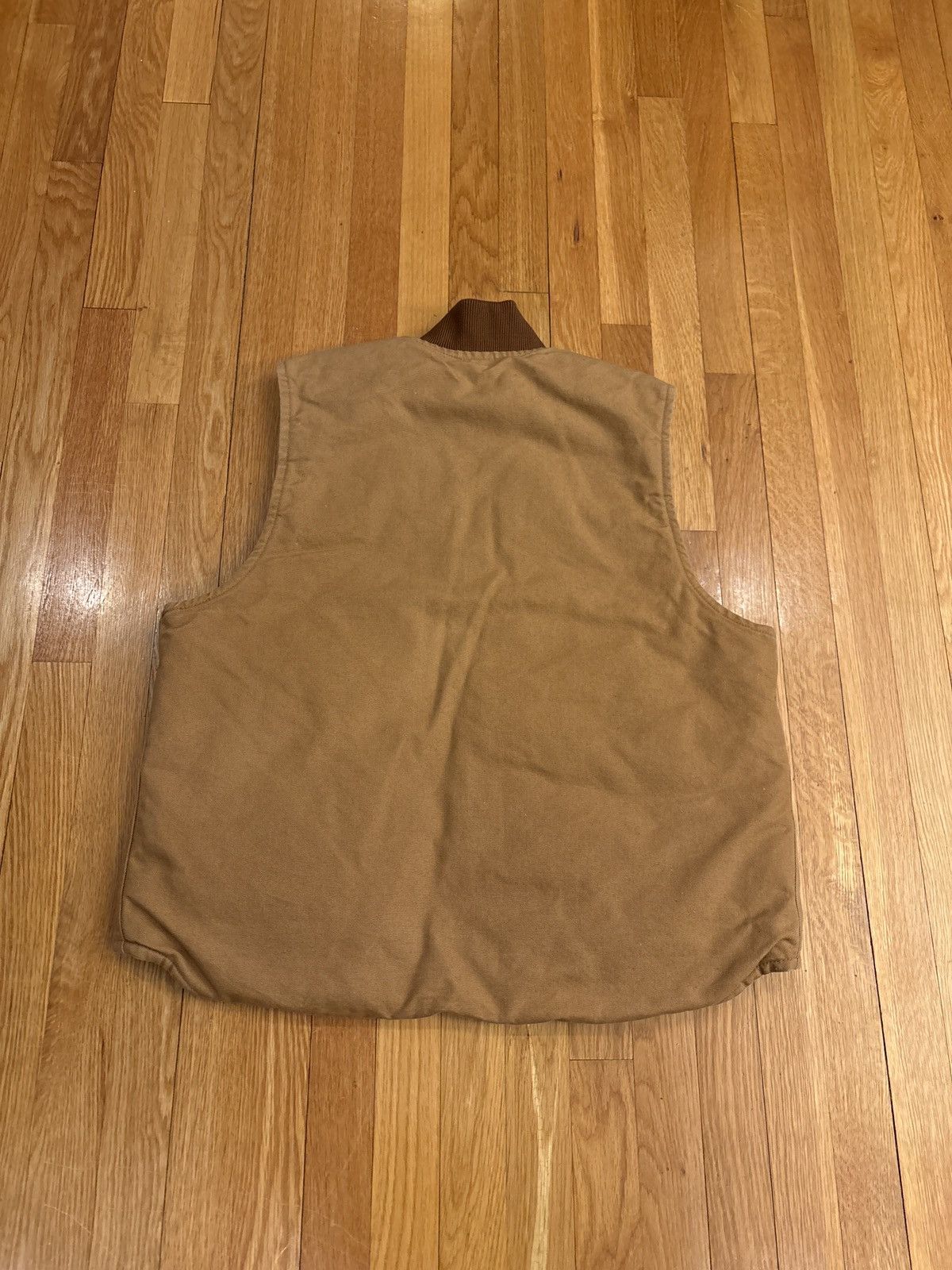Carhartt Mens Carhartt Duck Tan Vest Size Large Size US L / EU 52-54 / 3 - 2 Thumbnail