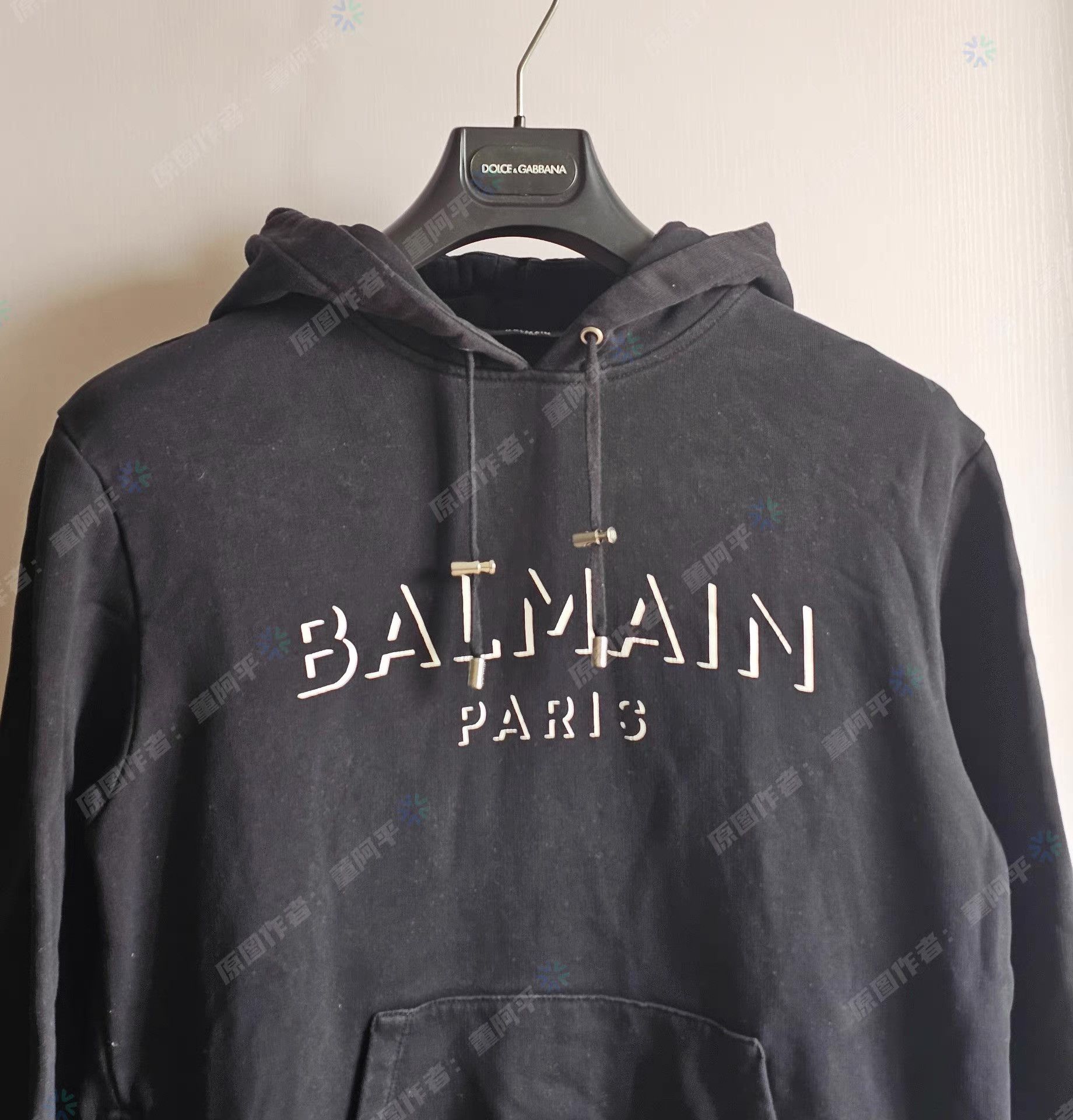 Balmain Balmain Men's Hoodie Q4 Size US M / EU 48-50 / 2 - 2 Thumbnail