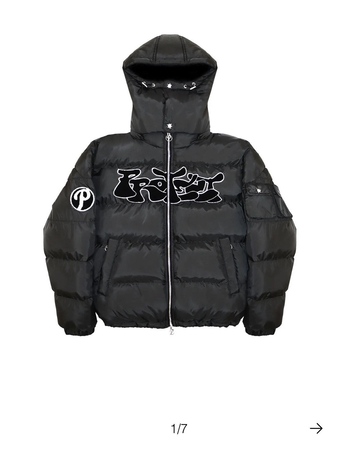 image of Protect London Jacket in Black, Men's (Size Medium)